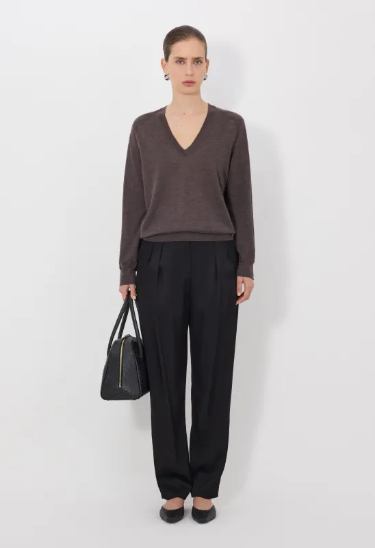 JULIO LDS Fluid cashmere sweater made by Loulou De Saison