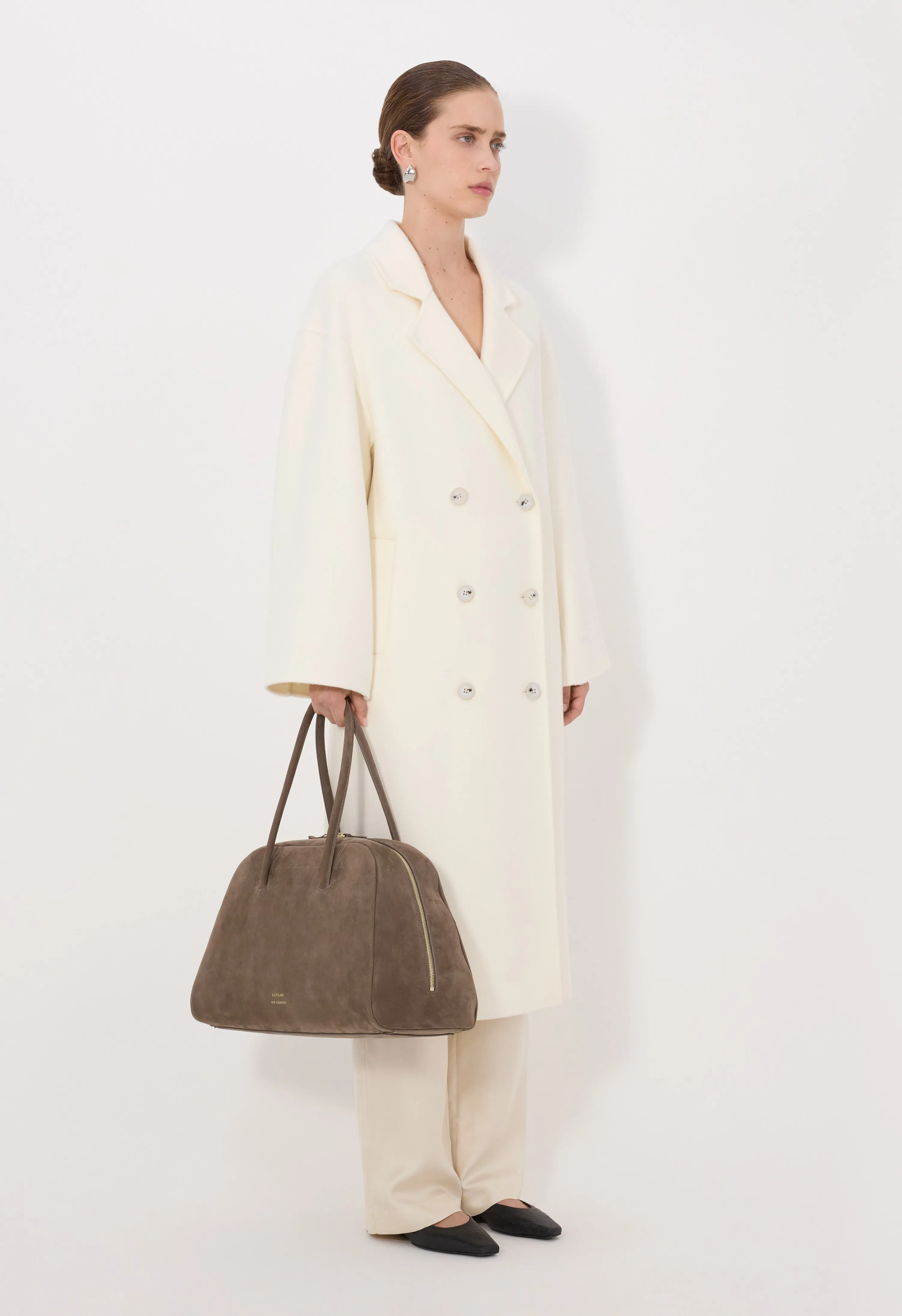 BORNEO LDS Wool drap coat sold by Loulou De Saison product image thumbnail 3