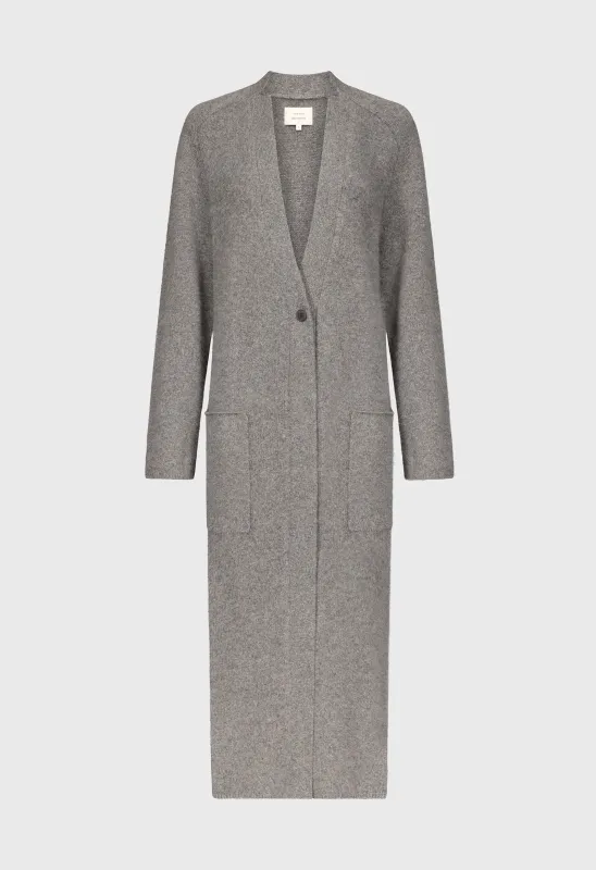 SMET Yak blend maxi cardigan made by Loulou De Saison