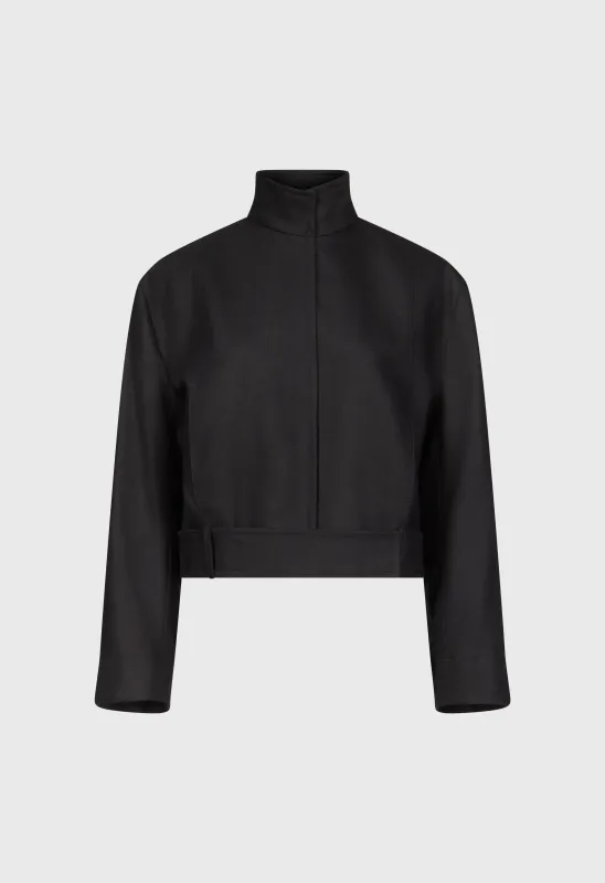 FAES Collar stand jacket made by Loulou De Saison