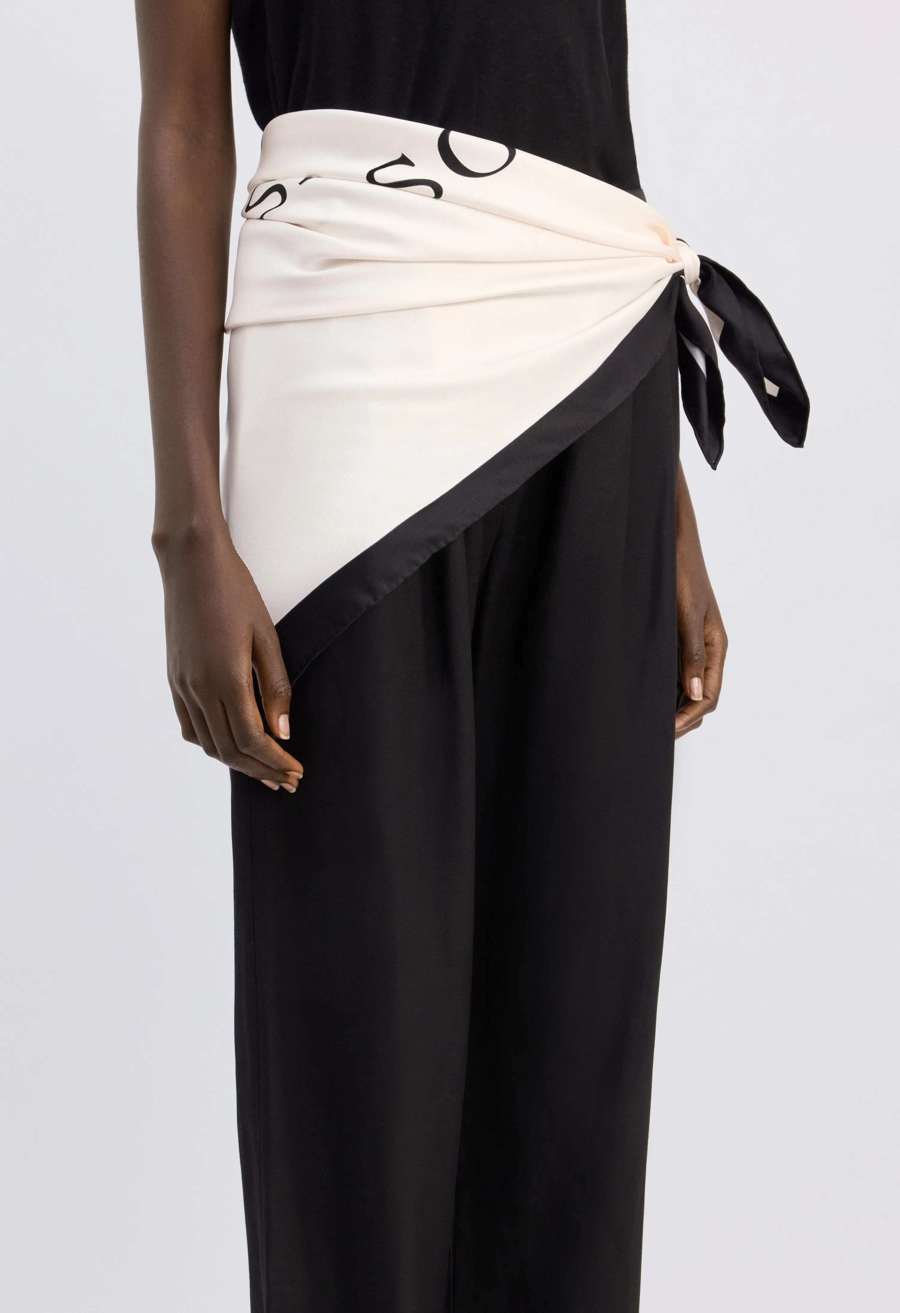 KEO silk scarf sold by Loulou De Saison product image thumbnail 3