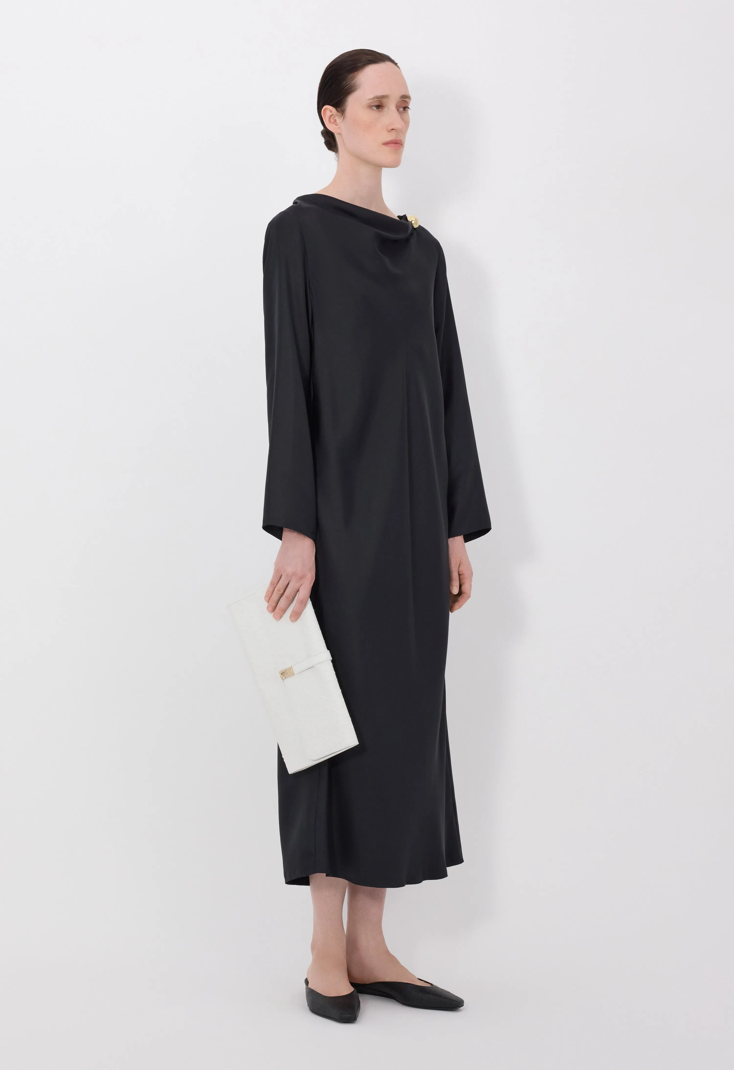 ZOYA Silk twill dress sold by Loulou De Saison product image thumbnail 3