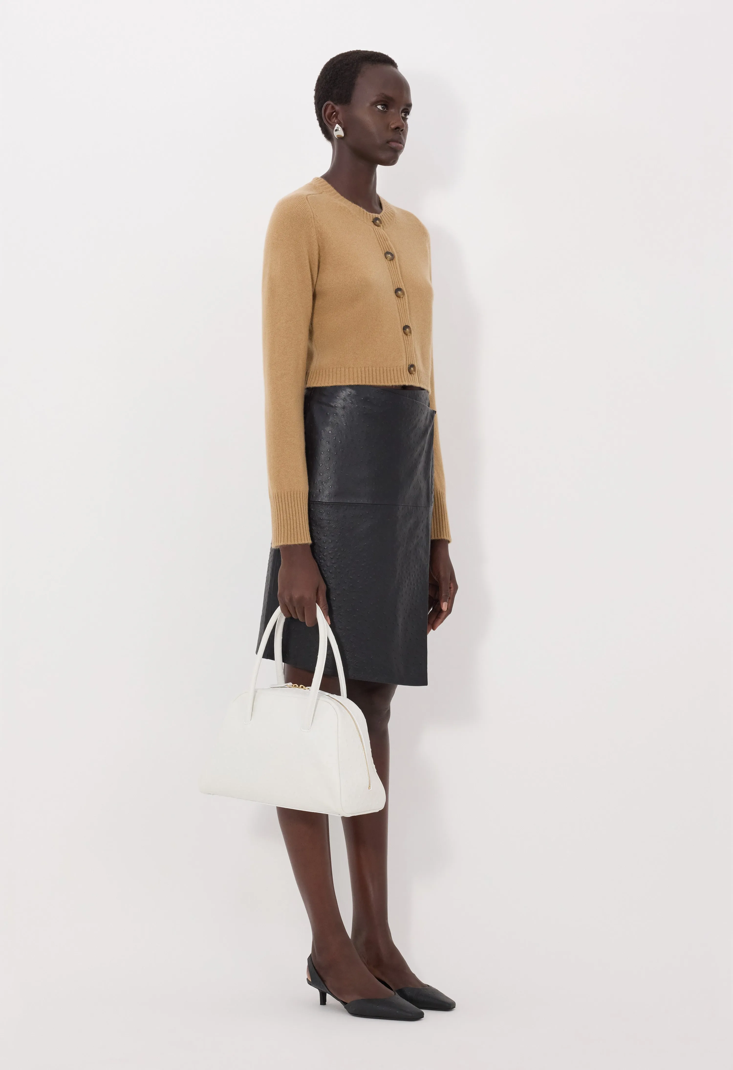 ZEPHIR LDS Cropped cashmere cardigan sold by Loulou De Saison product image thumbnail 3