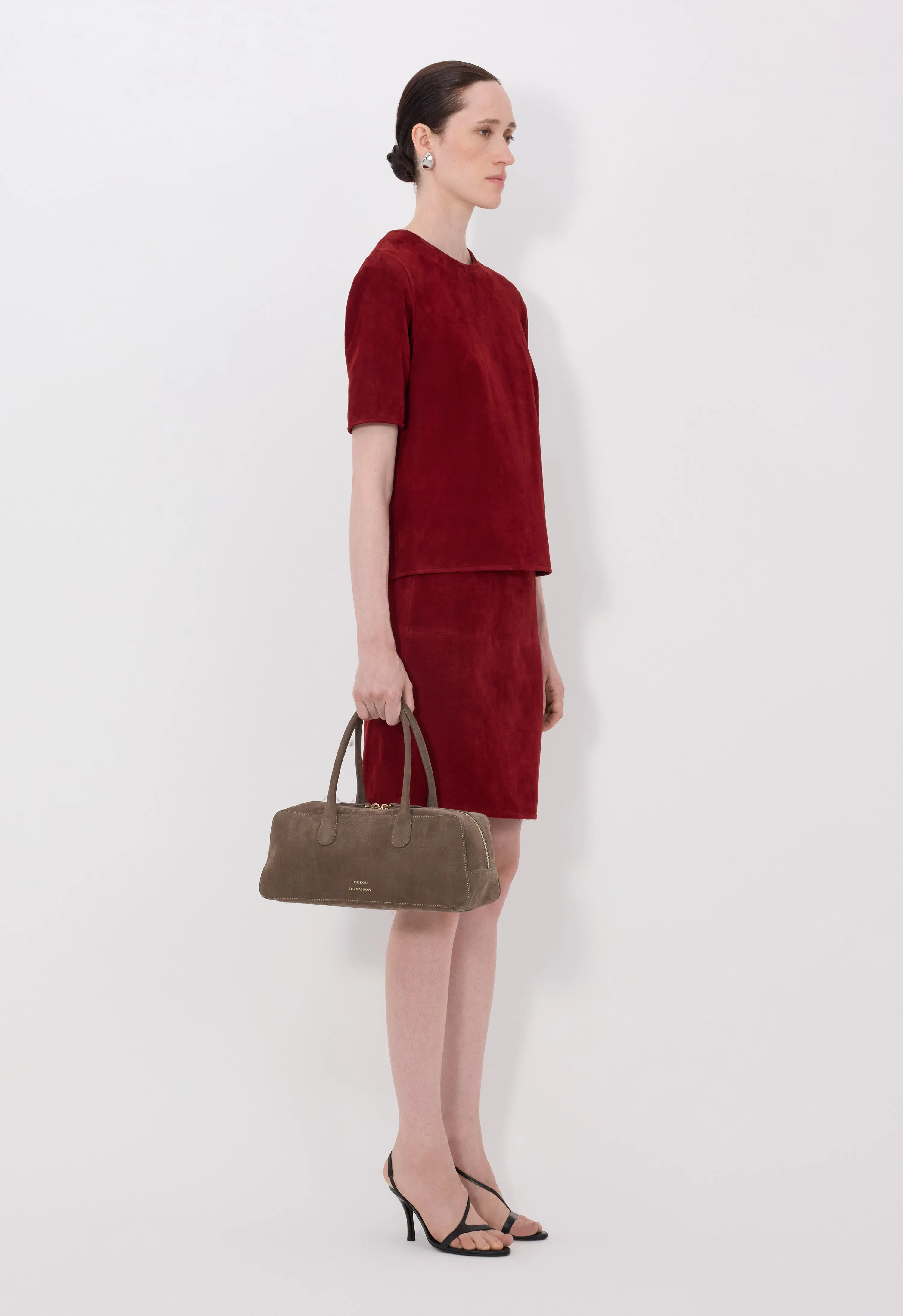 ZAIDA Suede top sold by Loulou De Saison product image thumbnail 3