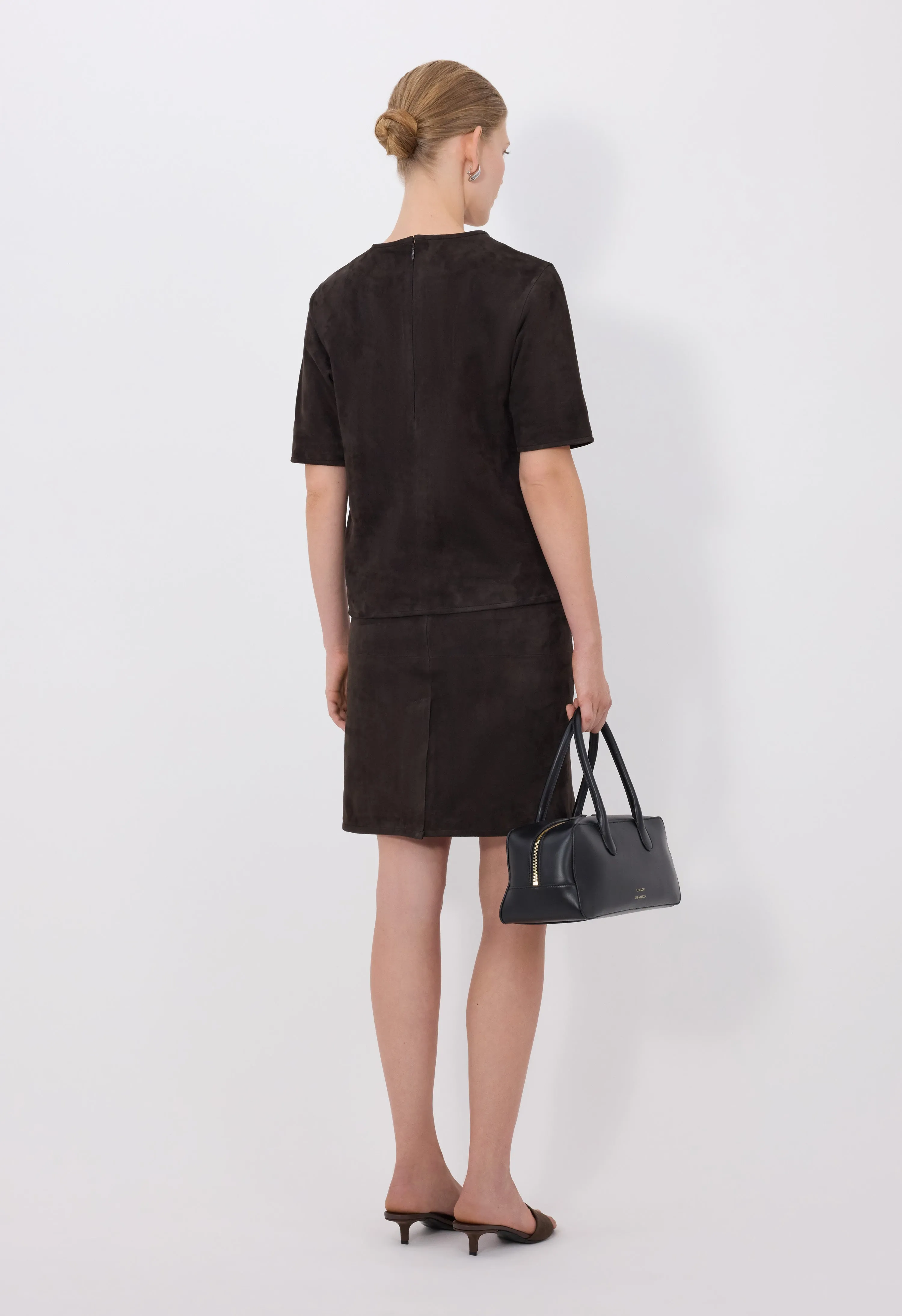 ZAIDA Suede top sold by Loulou De Saison product image thumbnail 5