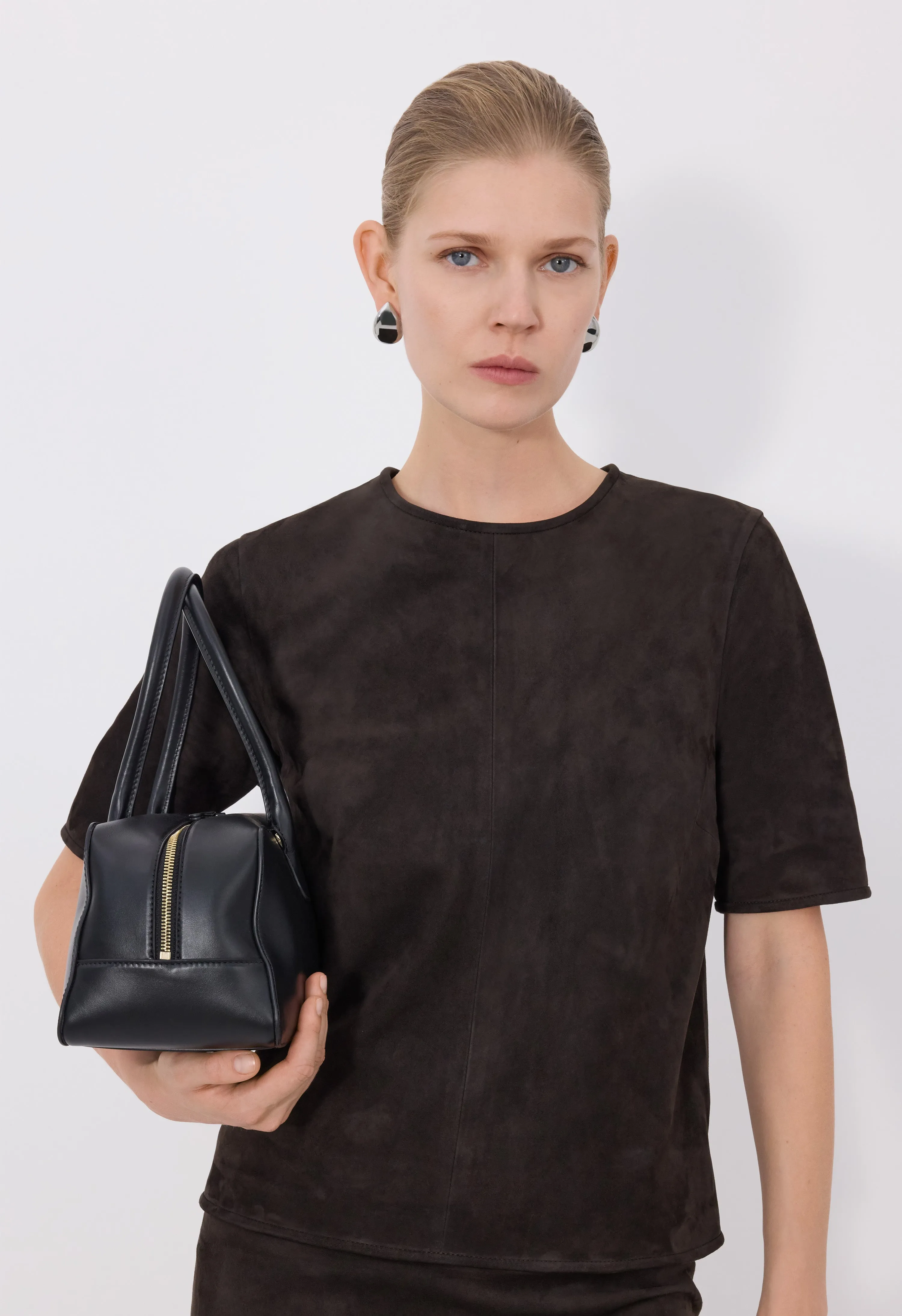 ZAIDA Suede top sold by Loulou De Saison product image thumbnail 4