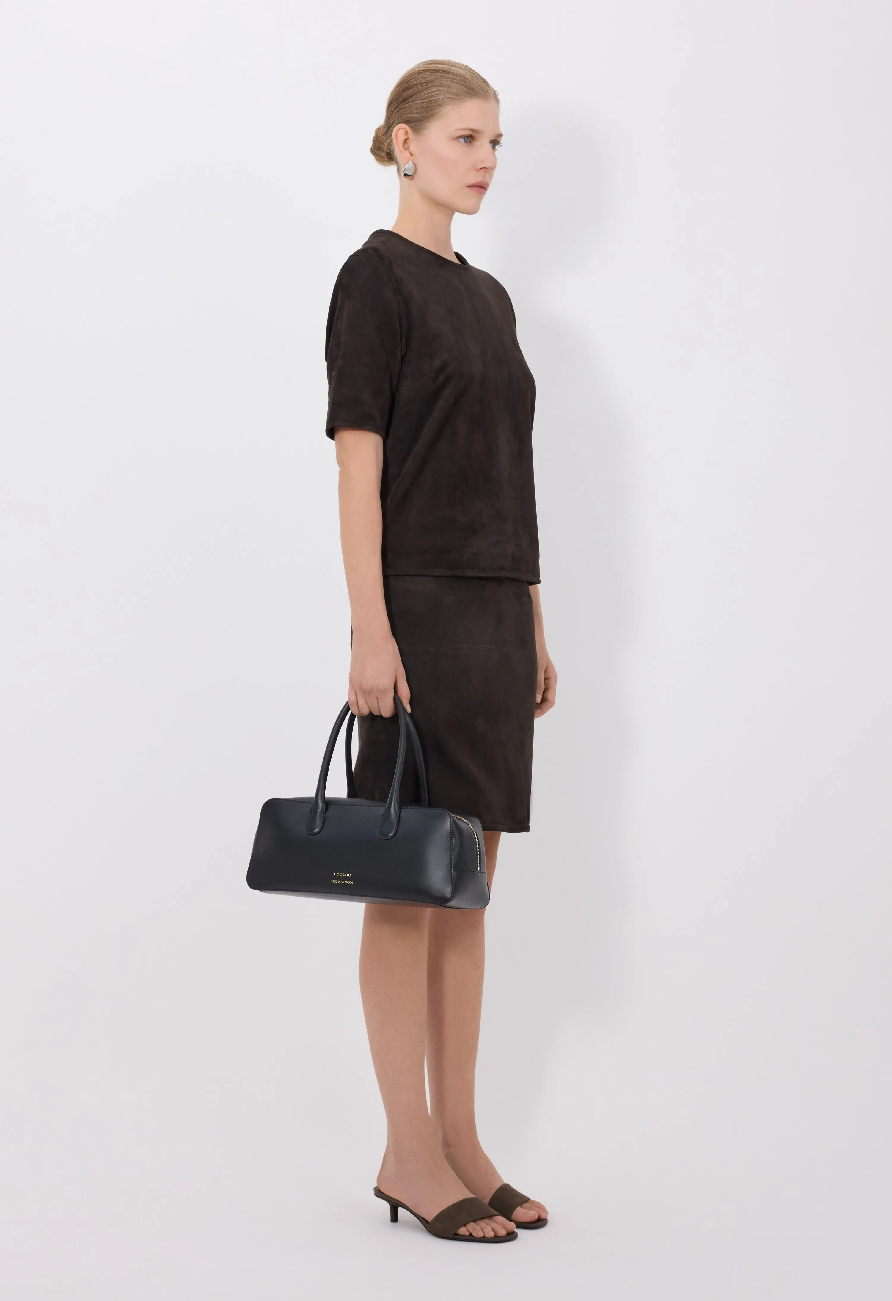 ZAIDA Suede top sold by Loulou De Saison product image thumbnail 3