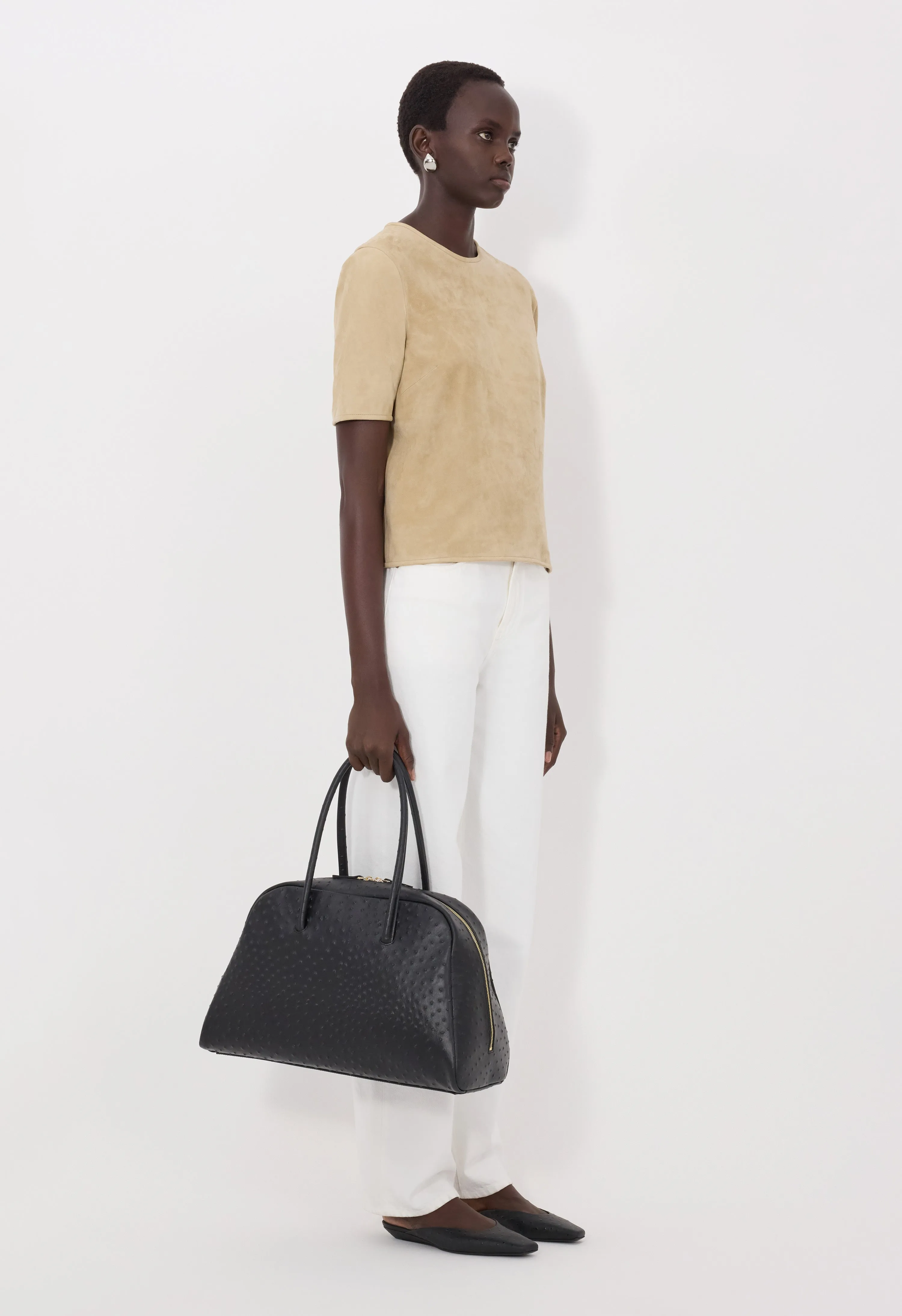 ZAIDA Suede top sold by Loulou De Saison product image thumbnail 3