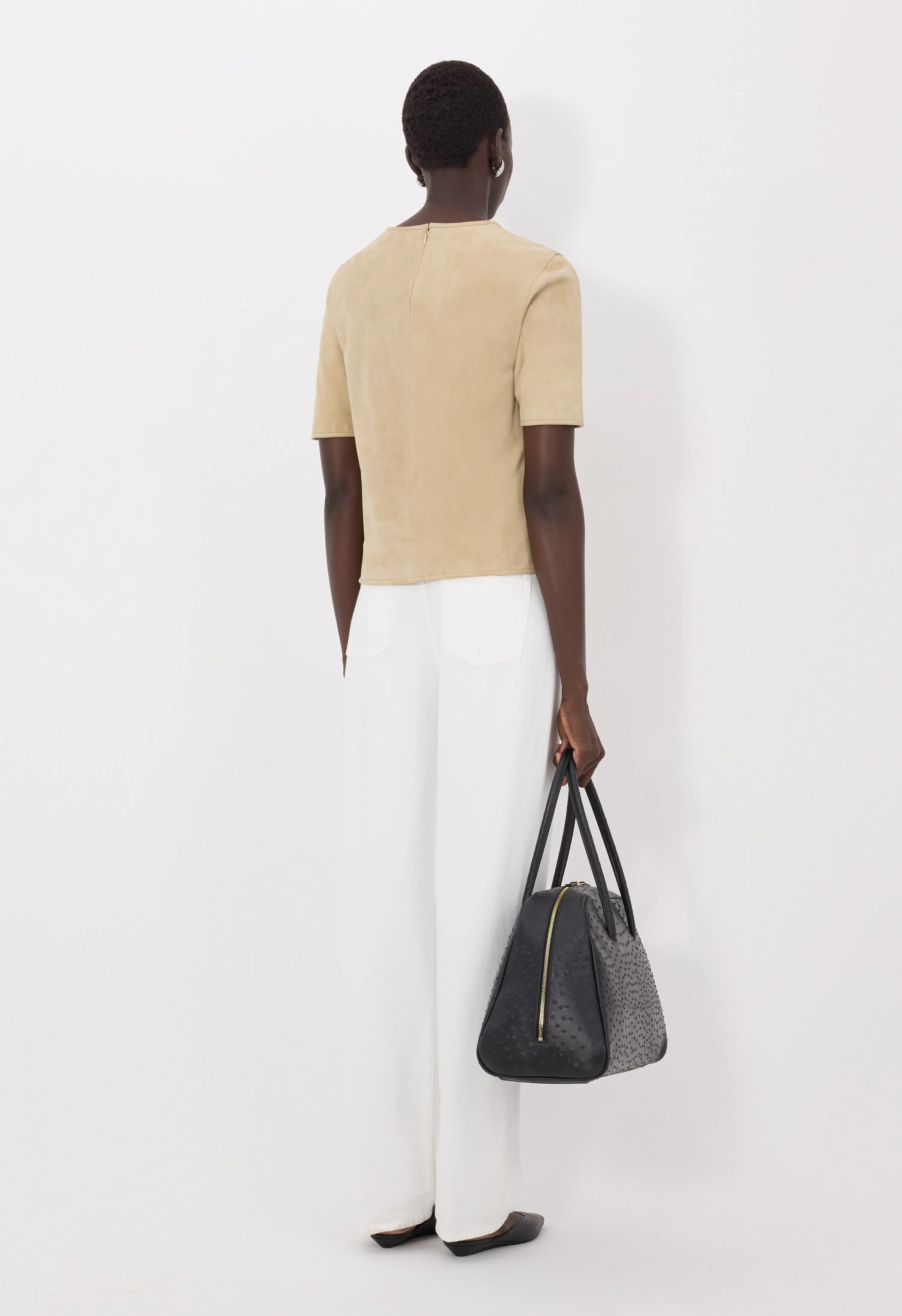 ZAIDA Suede top sold by Loulou De Saison product image thumbnail 5