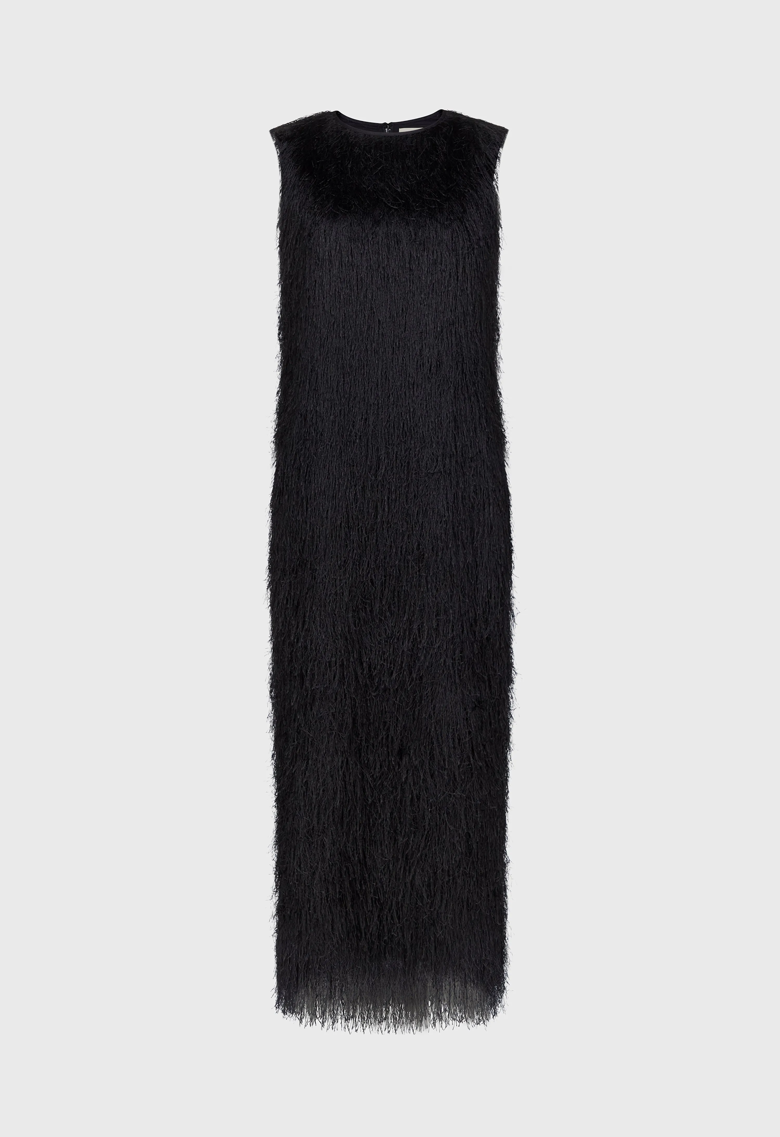 TIWA Maxi fringed dress sold by Loulou De Saison product image thumbnail 2