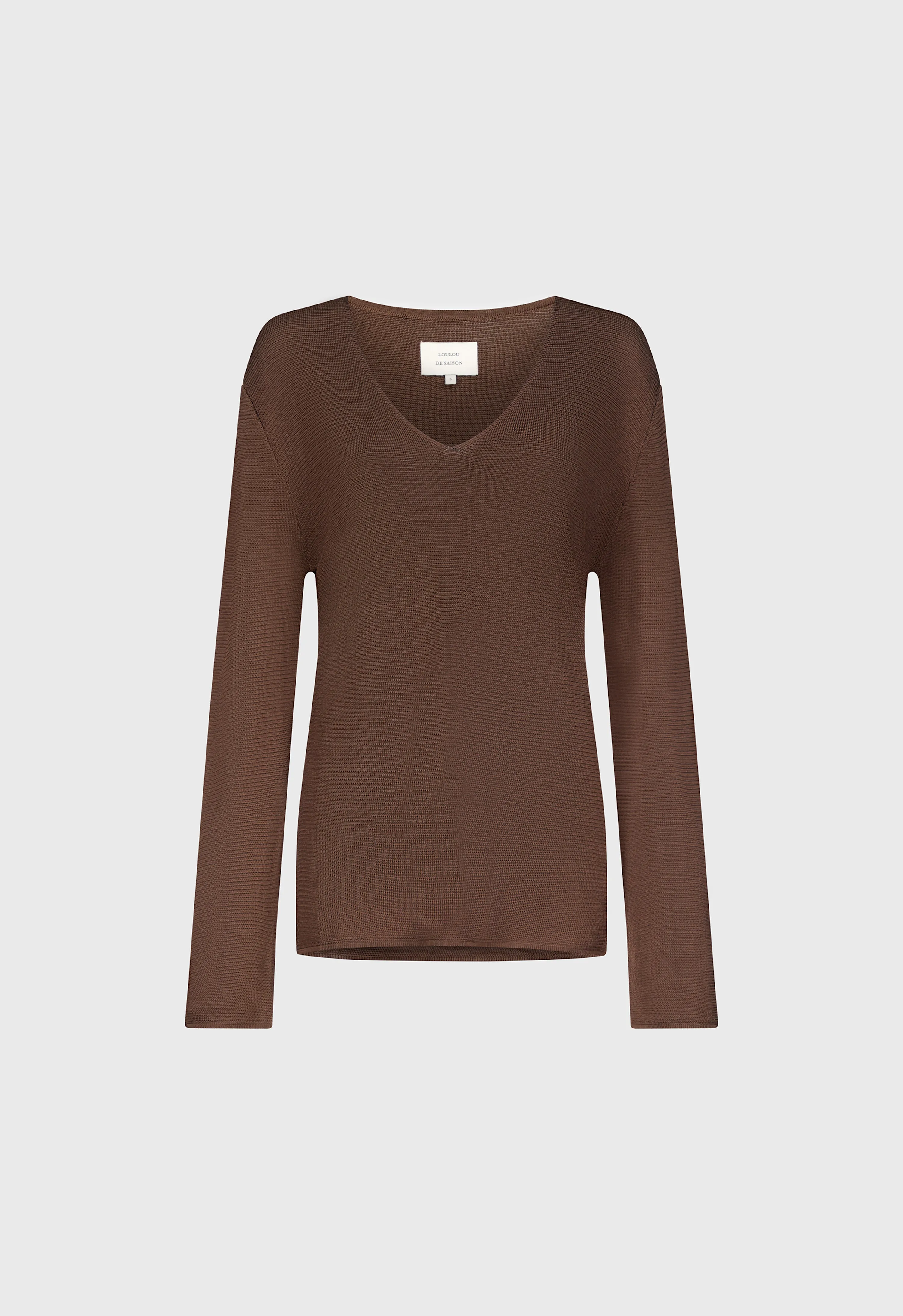 SAYA Knitted V neck sweater sold by Loulou De Saison product image thumbnail 2