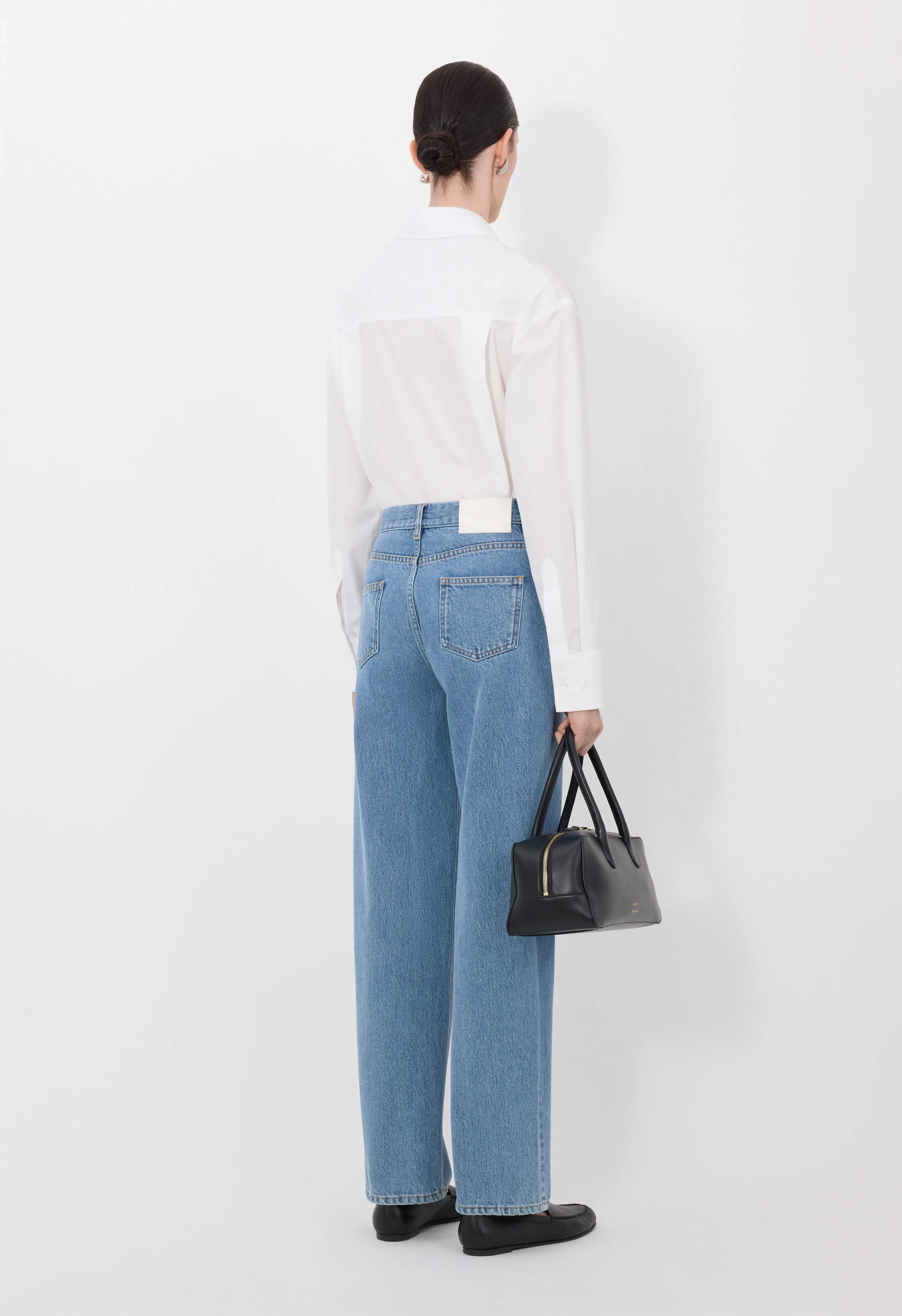 SAMUR LDS Organic denim boyfriend jeans sold by Loulou De Saison product image thumbnail 5