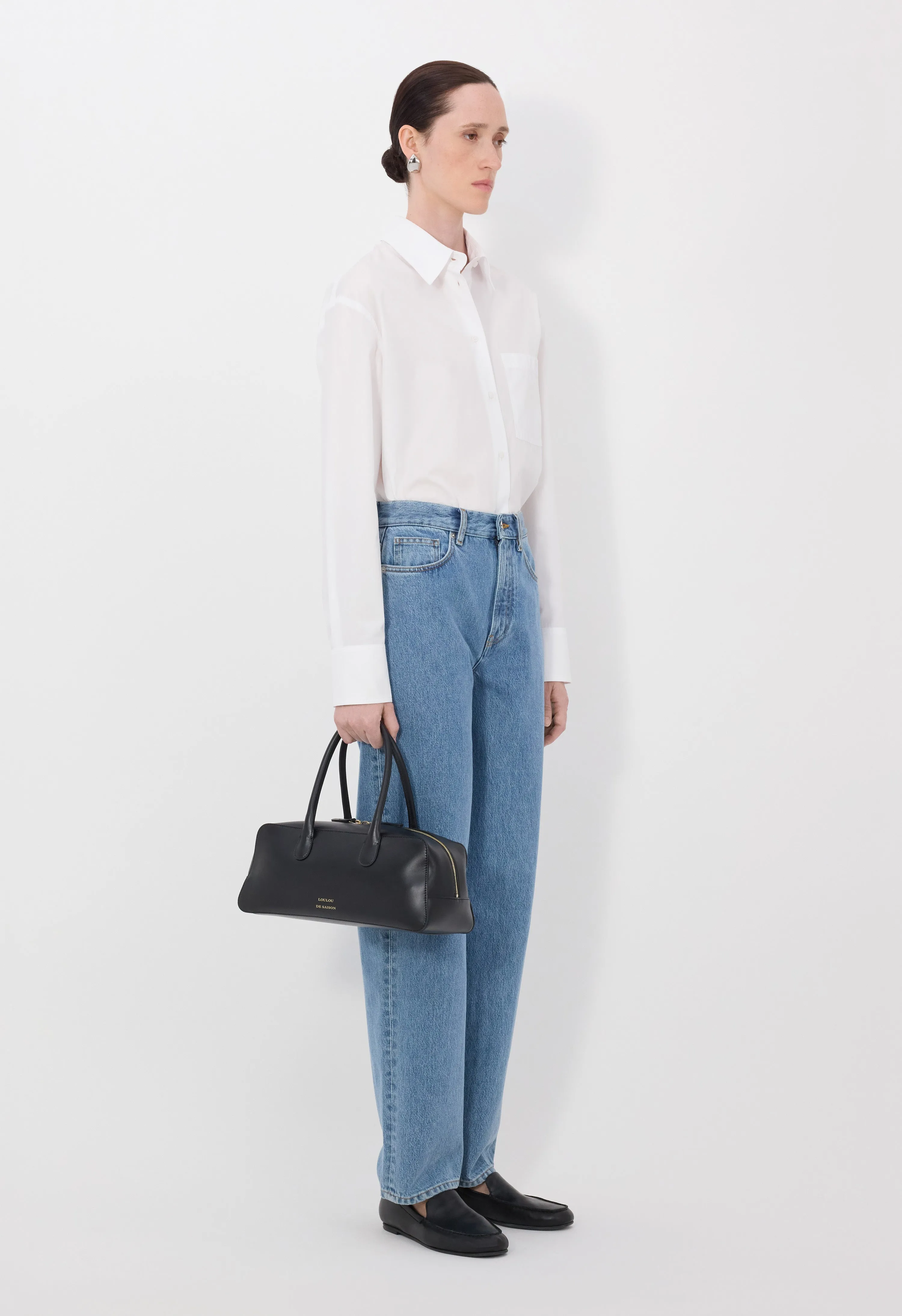 SAMUR LDS Organic denim boyfriend jeans sold by Loulou De Saison product image thumbnail 3