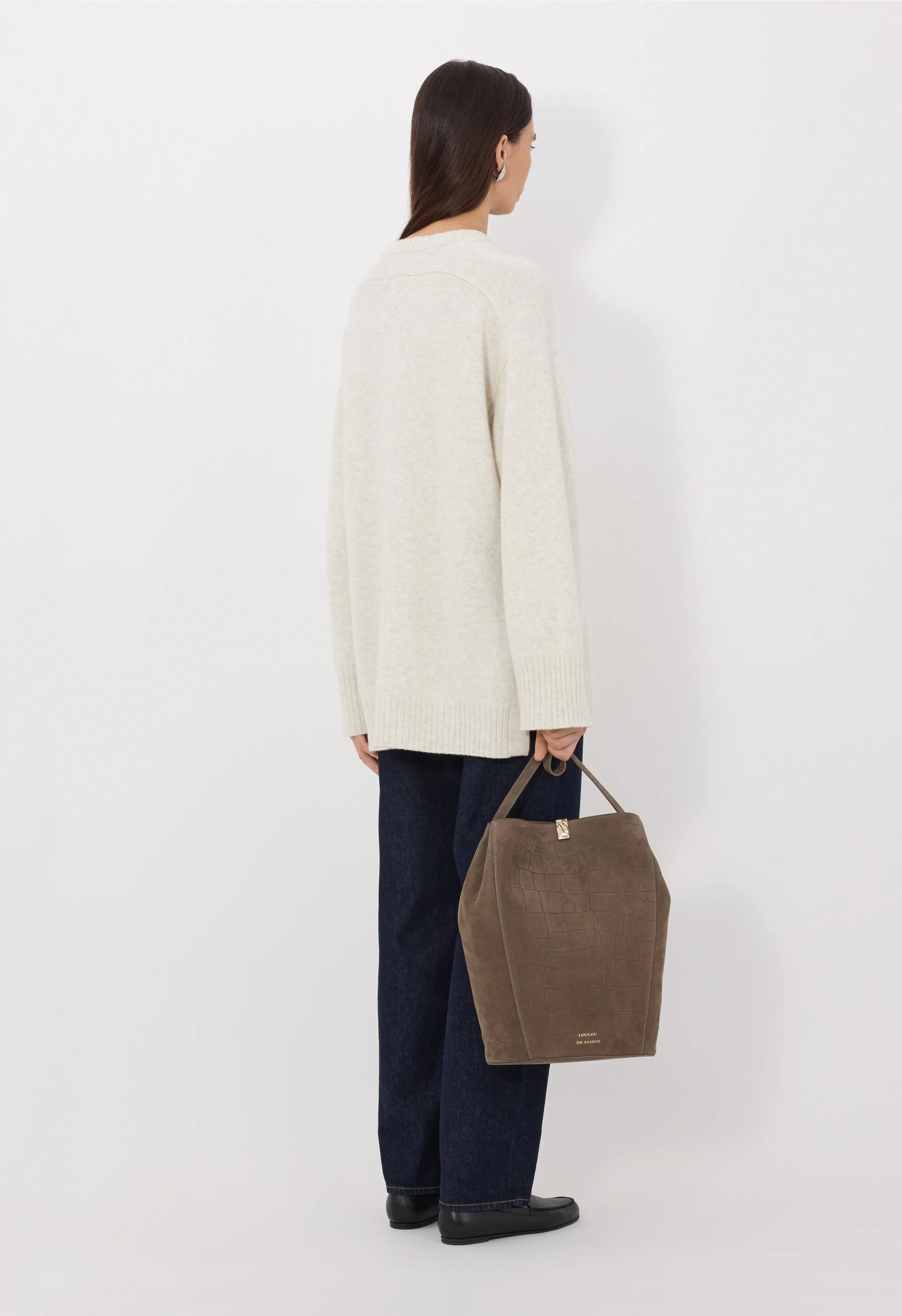 SAFI LDS Long cashmere sweater sold by Loulou De Saison product image thumbnail 5