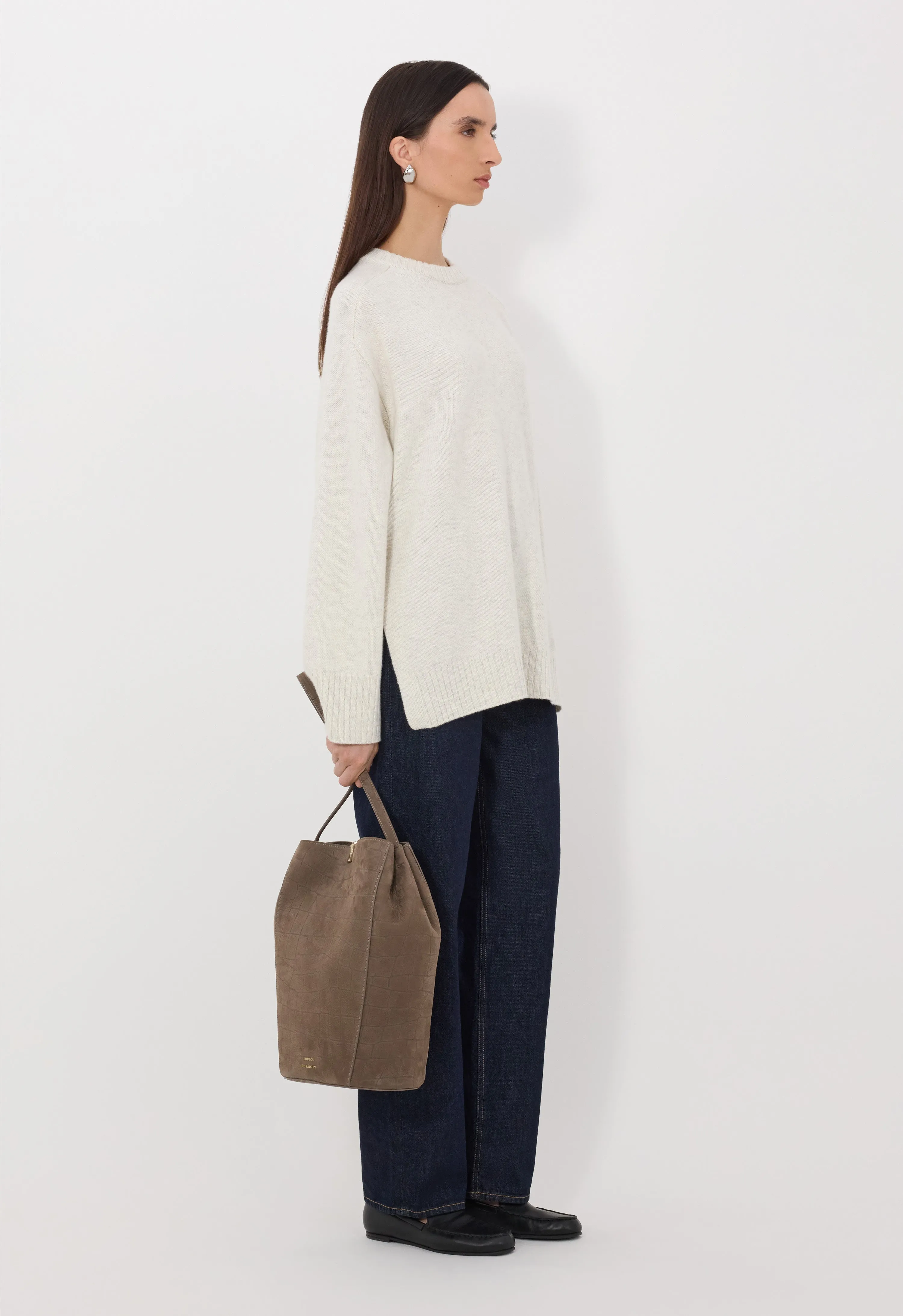 SAFI LDS Long cashmere sweater sold by Loulou De Saison product image thumbnail 3