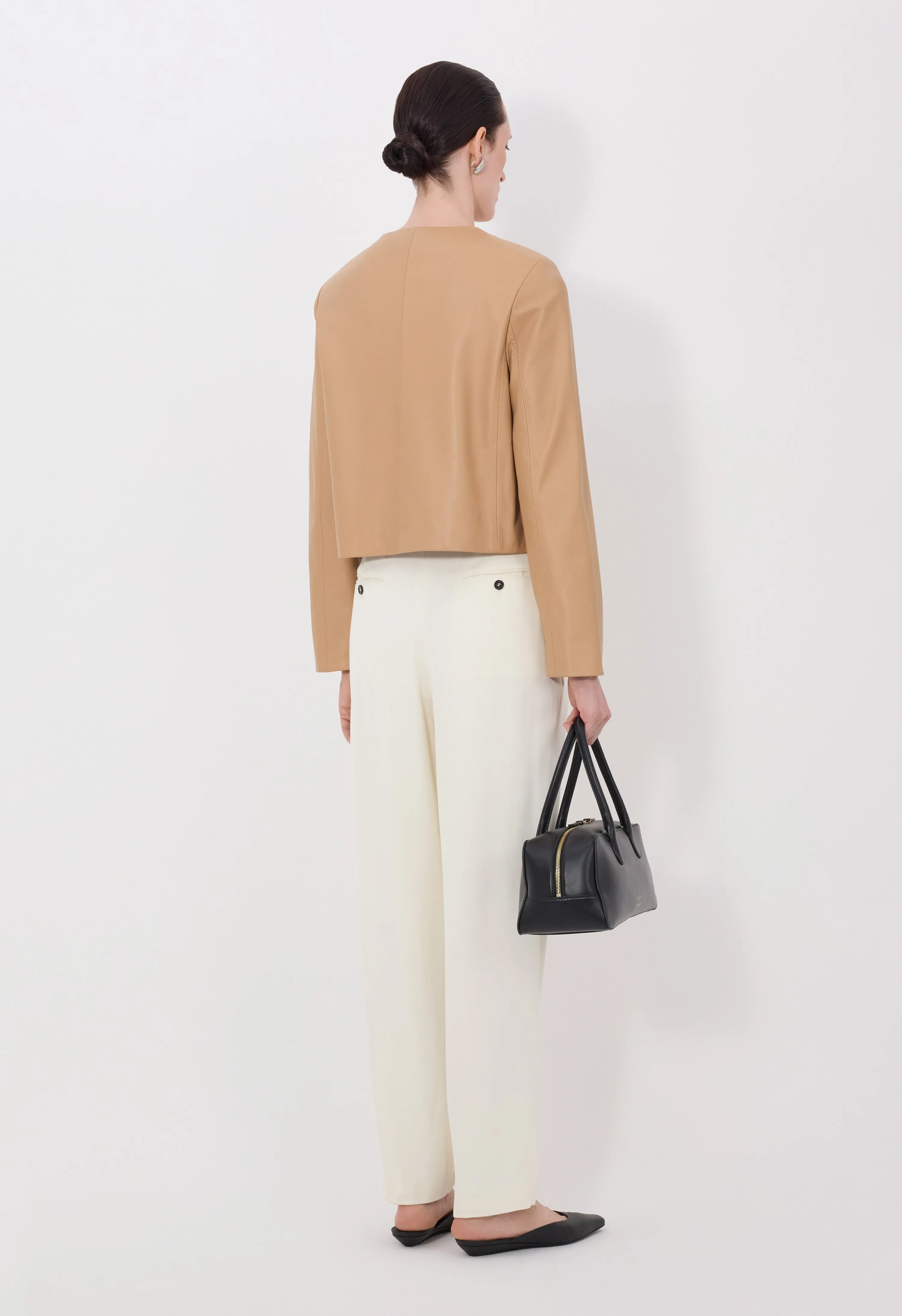 RAHO Plongé leather jacket sold by Loulou De Saison product image thumbnail 5