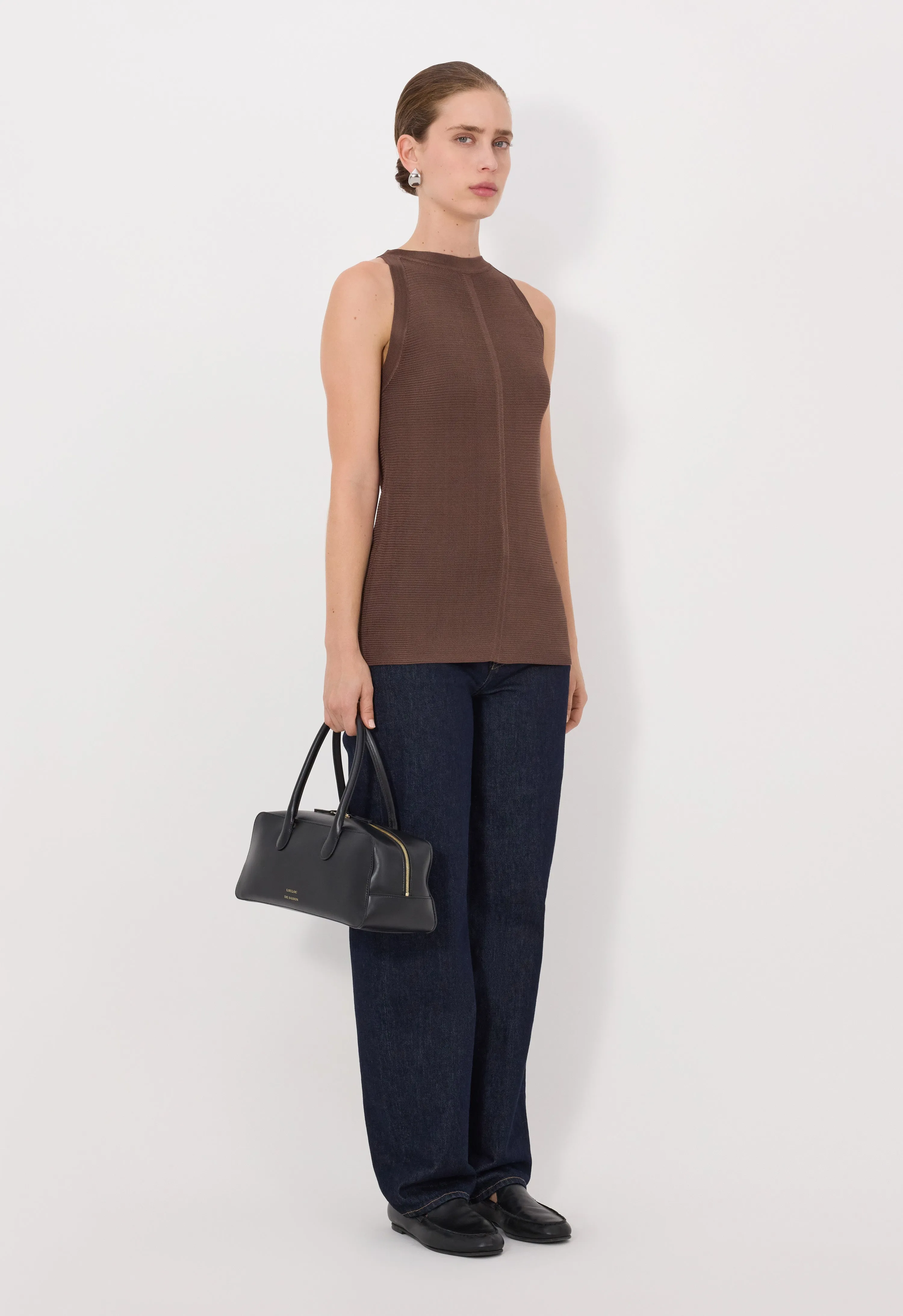 OHANA Sleeveless knitted top sold by Loulou De Saison product image thumbnail 3