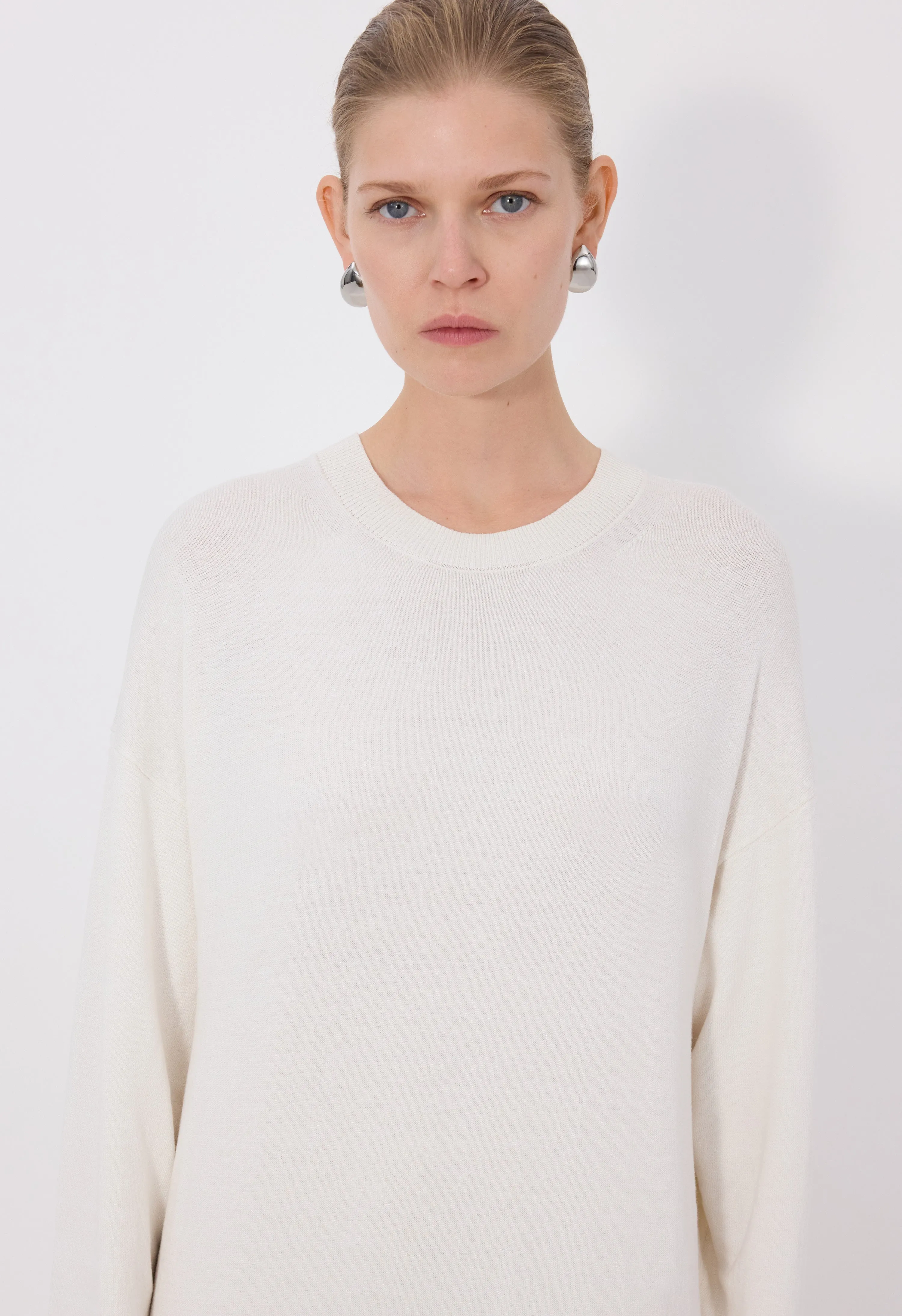 LUCY Silk linen knit maxi dress sold by Loulou De Saison product image thumbnail 4