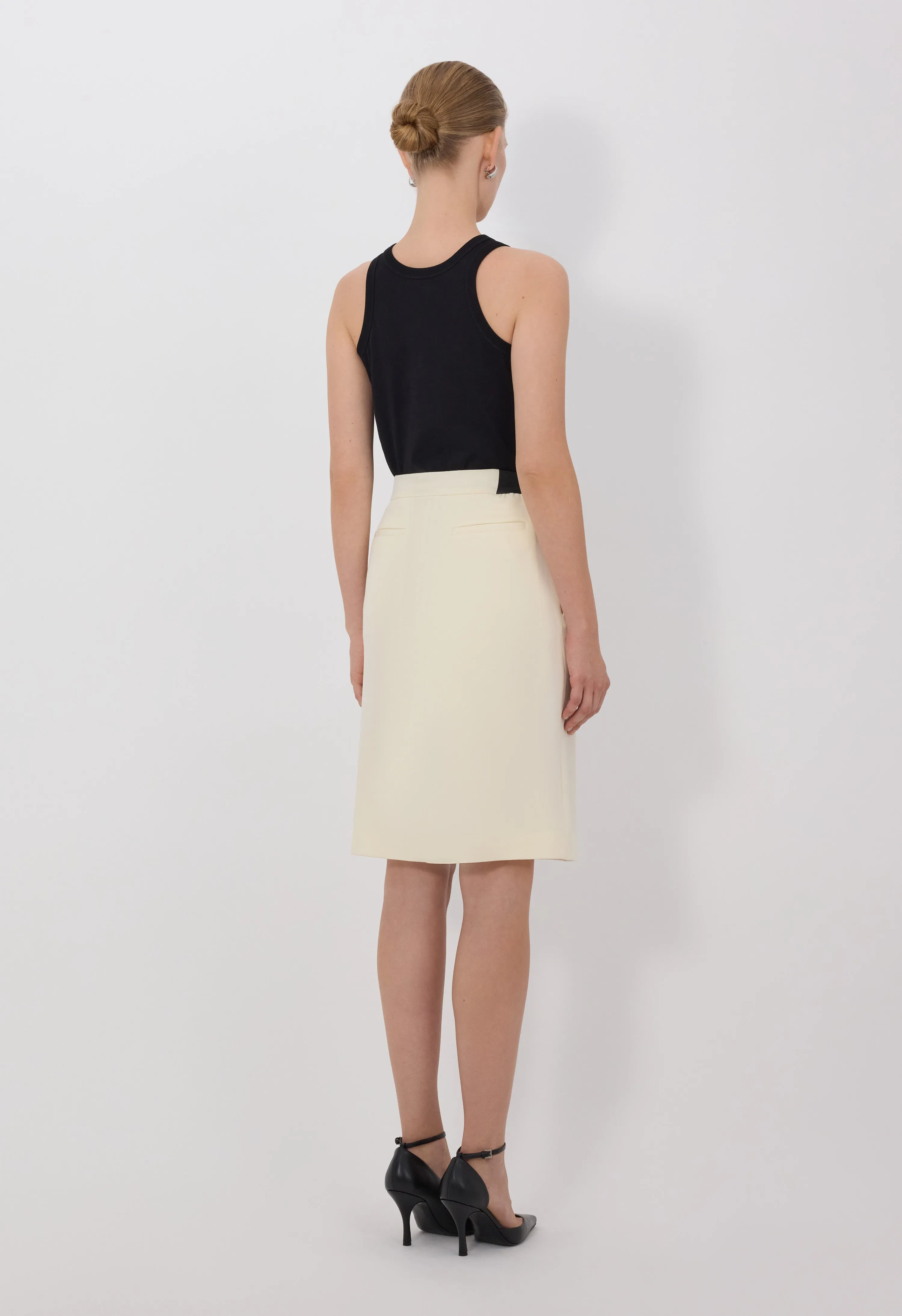 LIMA Elasticated waist skirt sold by Loulou De Saison product image thumbnail 5