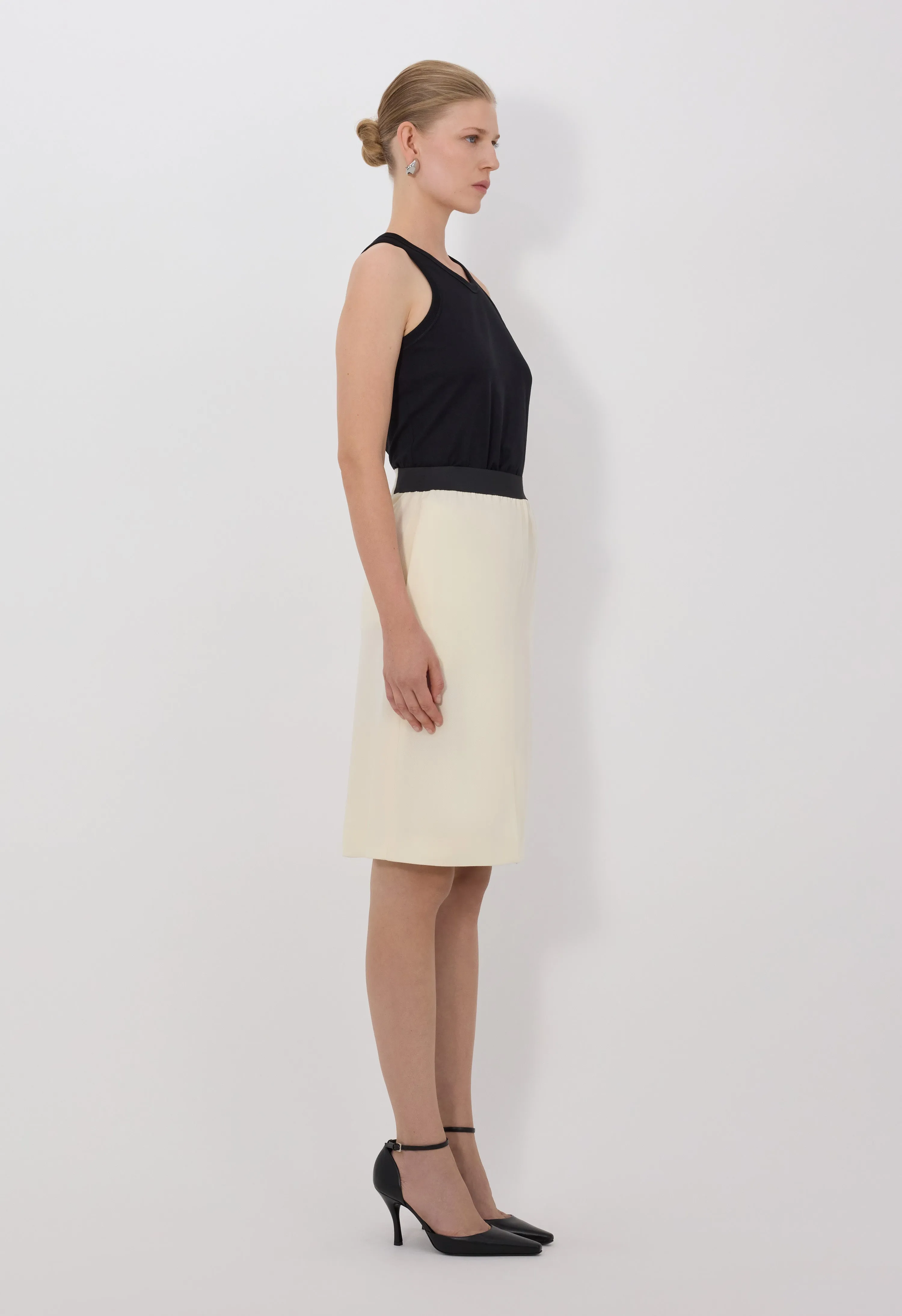 LIMA Elasticated waist skirt sold by Loulou De Saison product image thumbnail 3