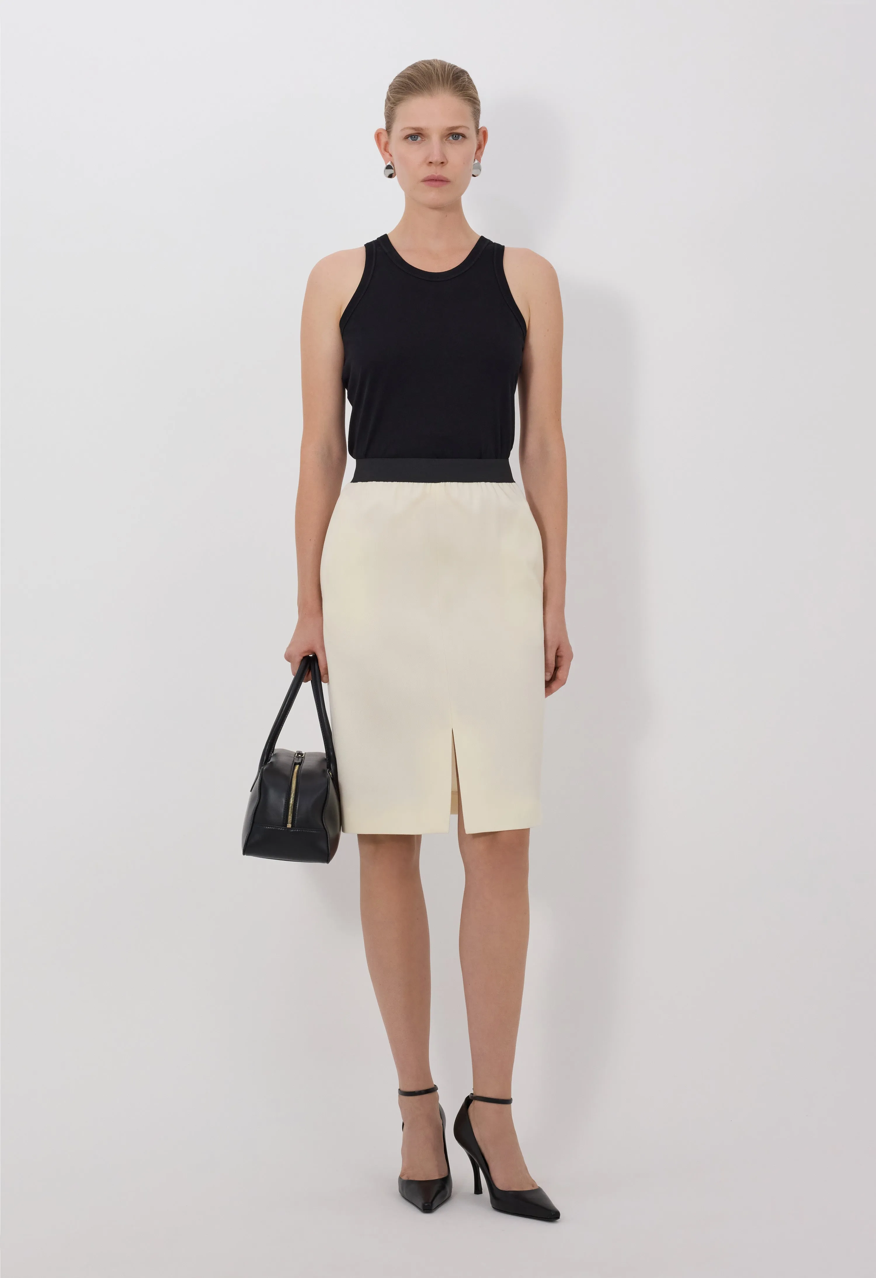 LIMA Elasticated waist skirt sold by Loulou De Saison