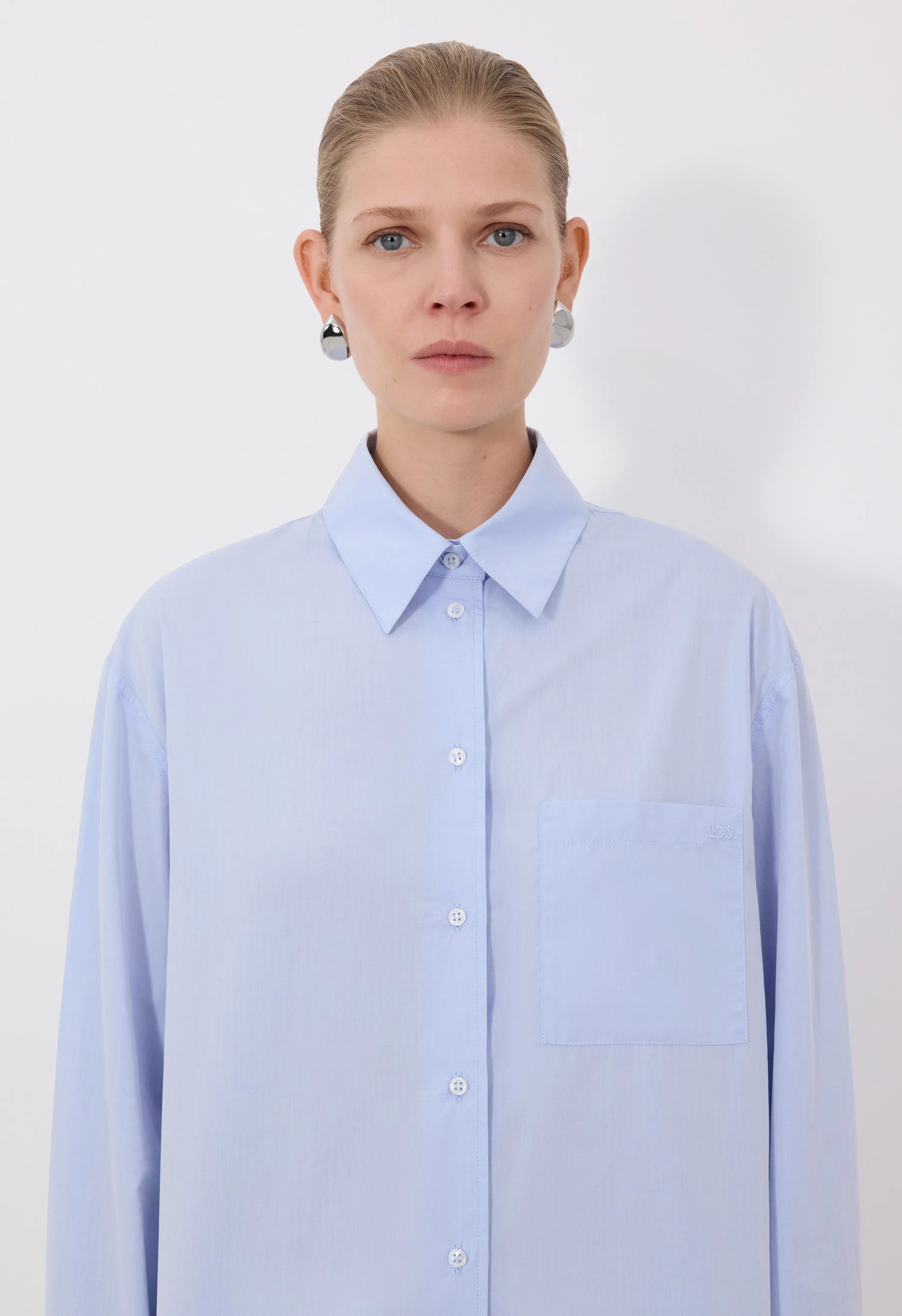 LEE Cotton poplin shirt sold by Loulou De Saison product image thumbnail 4