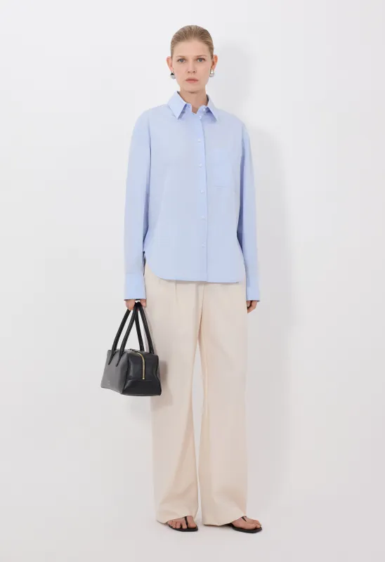 LEE Cotton poplin shirt made by Loulou De Saison