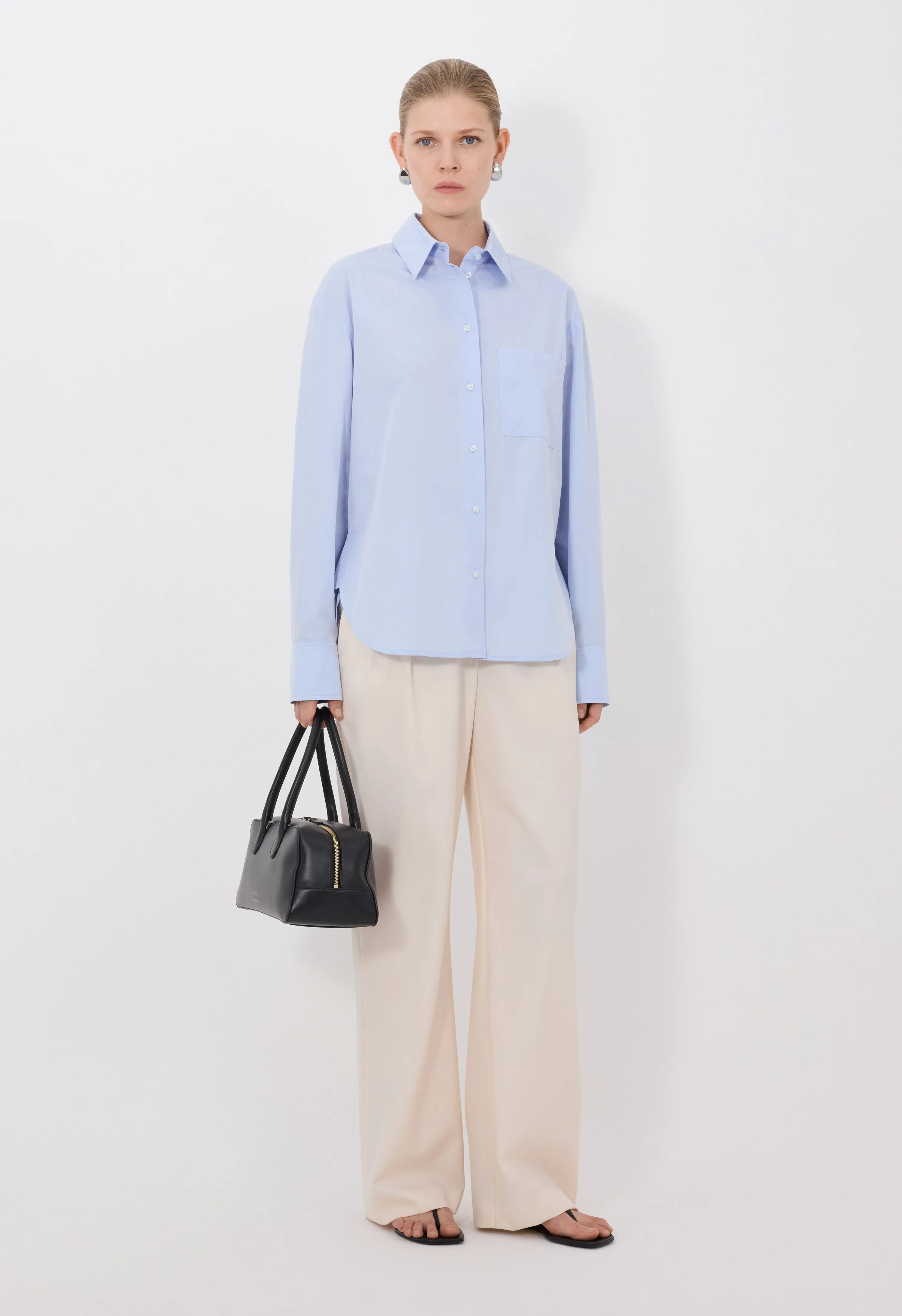 LEE Cotton poplin shirt sold by Loulou De Saison