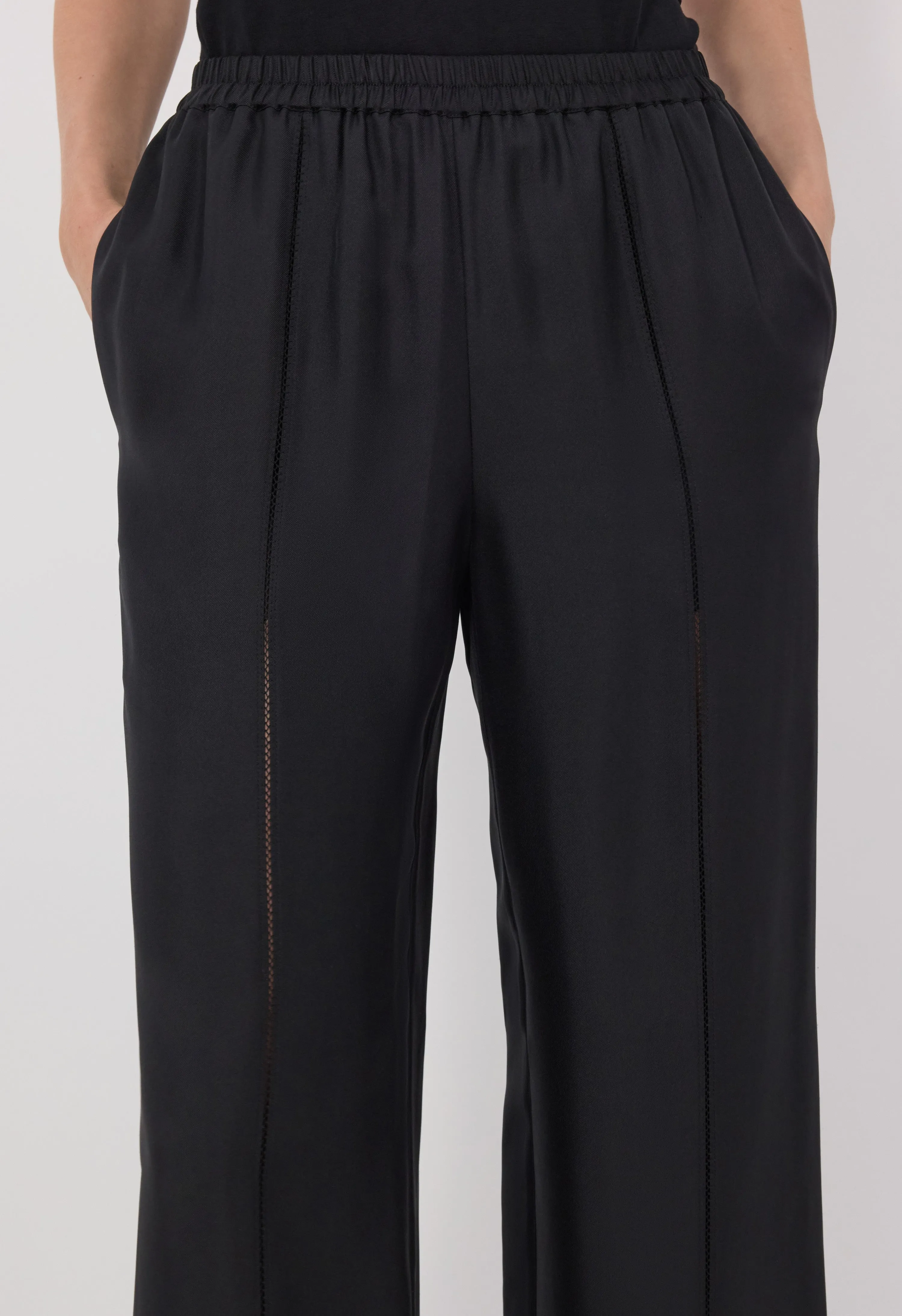 LARS Silk twill trousers sold by Loulou De Saison product image thumbnail 4