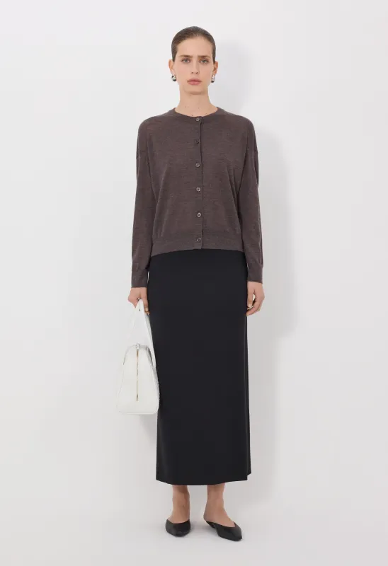 KITA Fluid cashmere cardigan made by Loulou De Saison