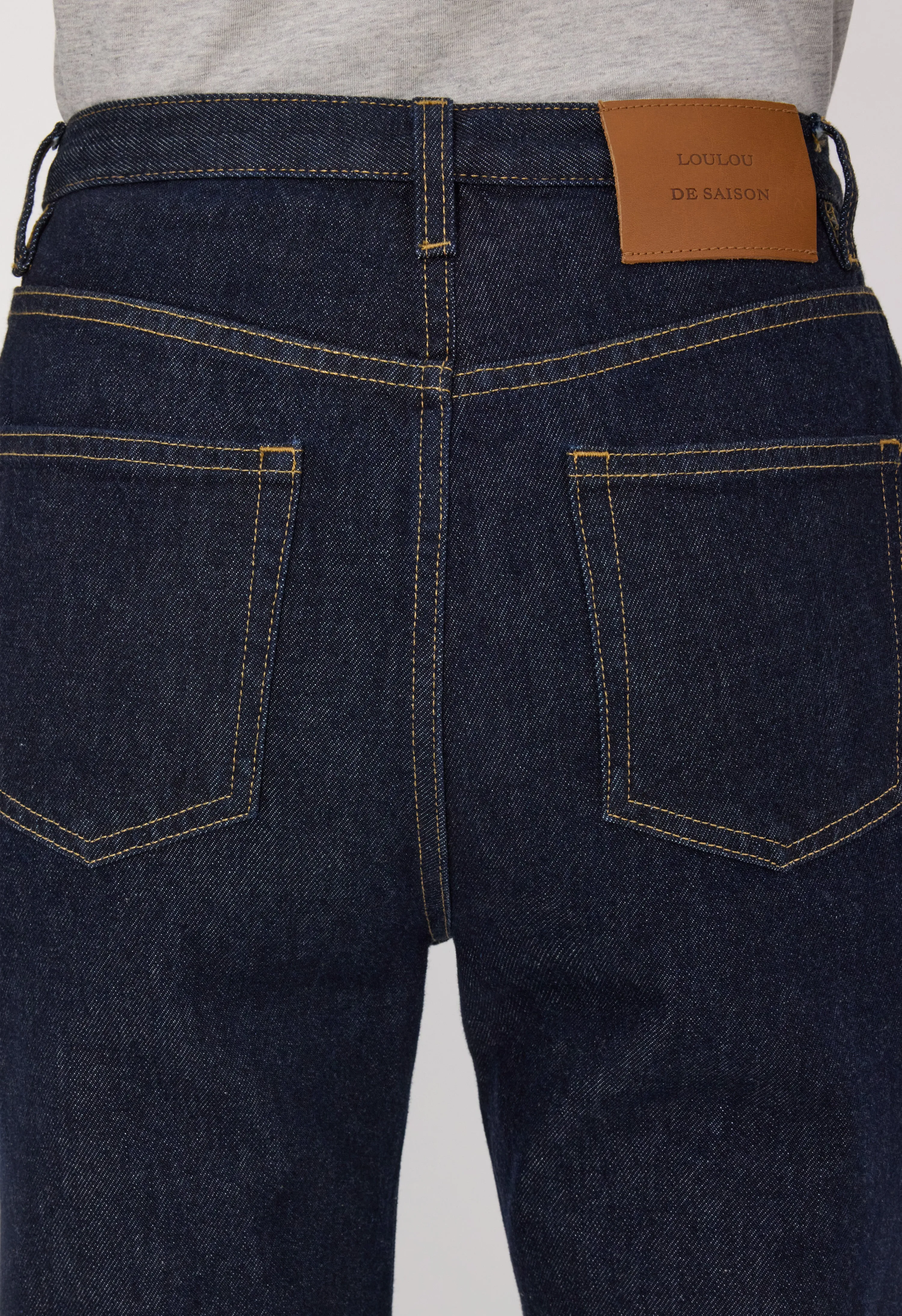 JUDE LDS Straight leg jeans sold by Loulou De Saison product image thumbnail 4