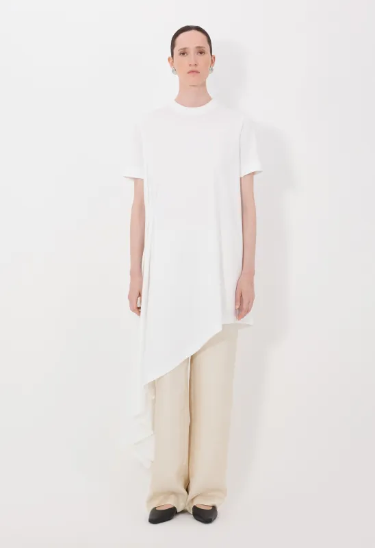 IGARI Asymmetric T-shirt dress made by Loulou De Saison