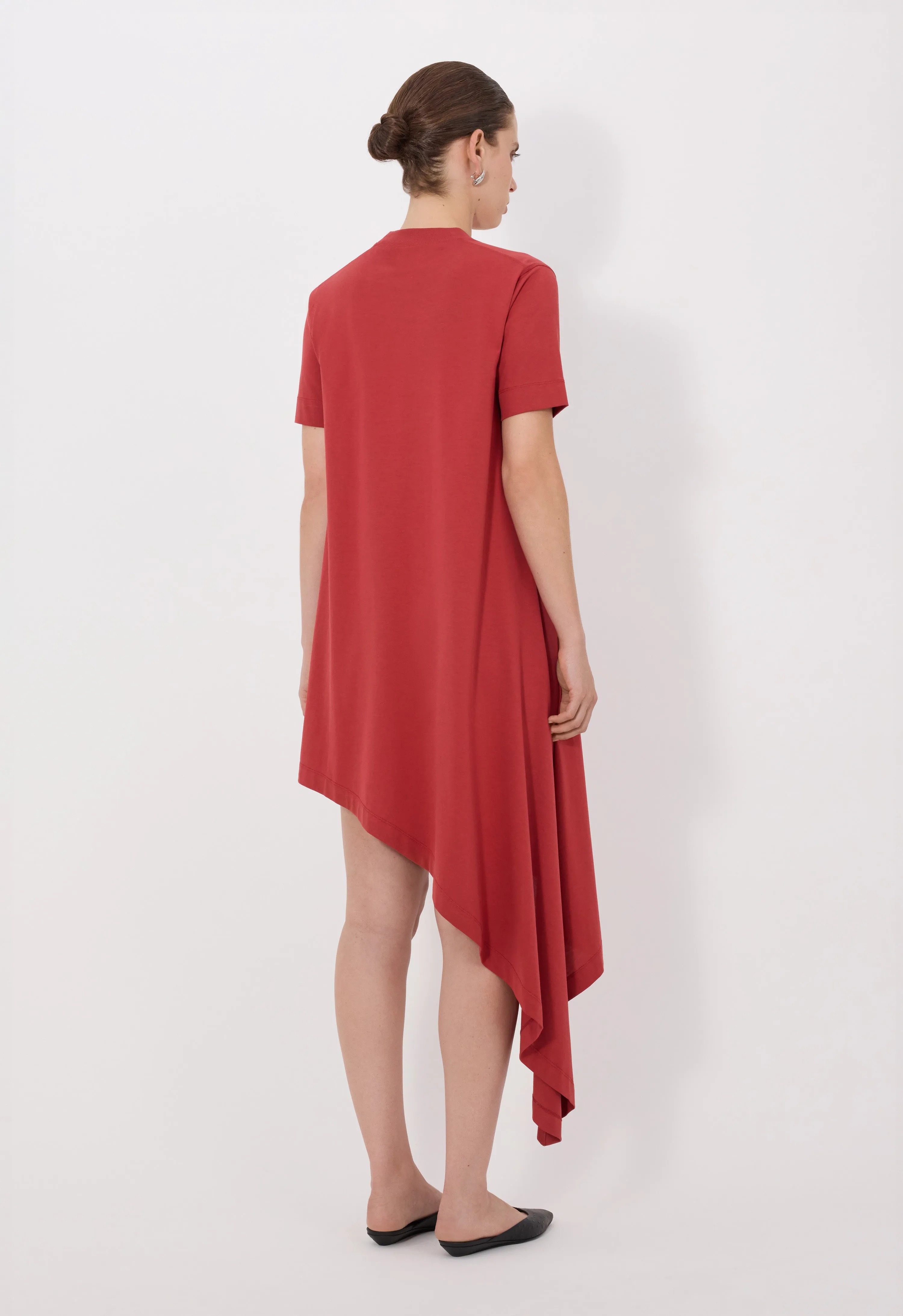 IGARI Asymmetric T-shirt dress sold by Loulou De Saison product image thumbnail 5