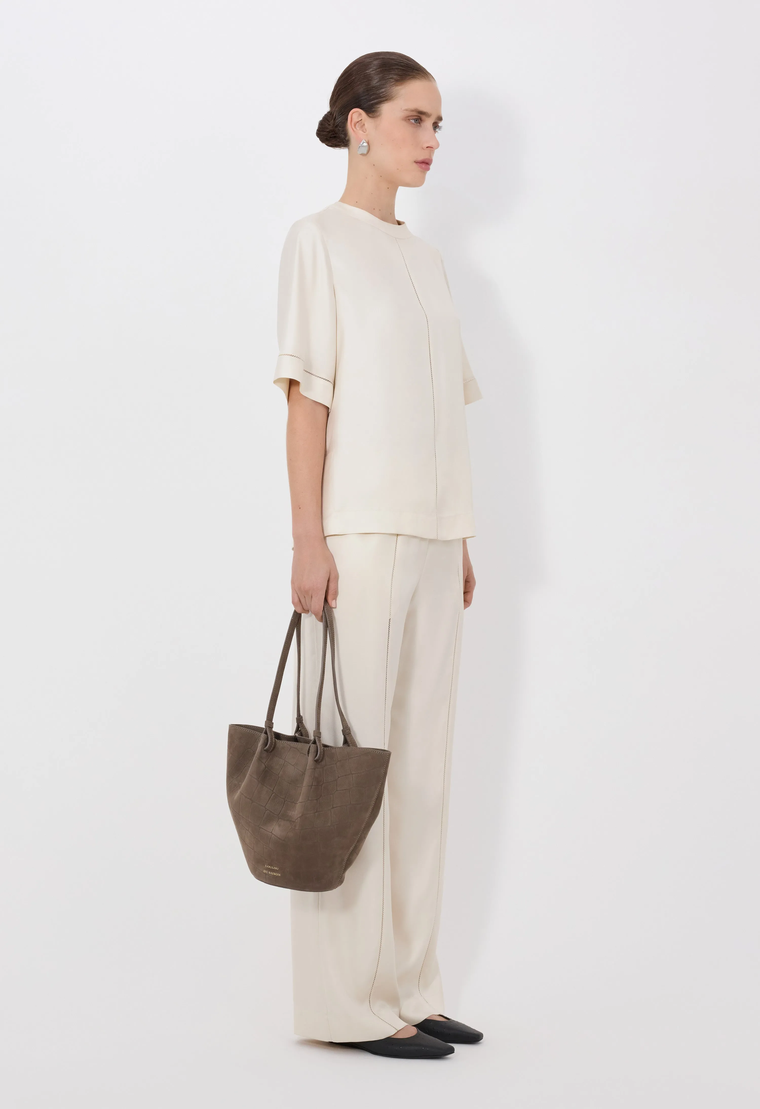 HAVANA Silk twill top sold by Loulou De Saison product image thumbnail 3