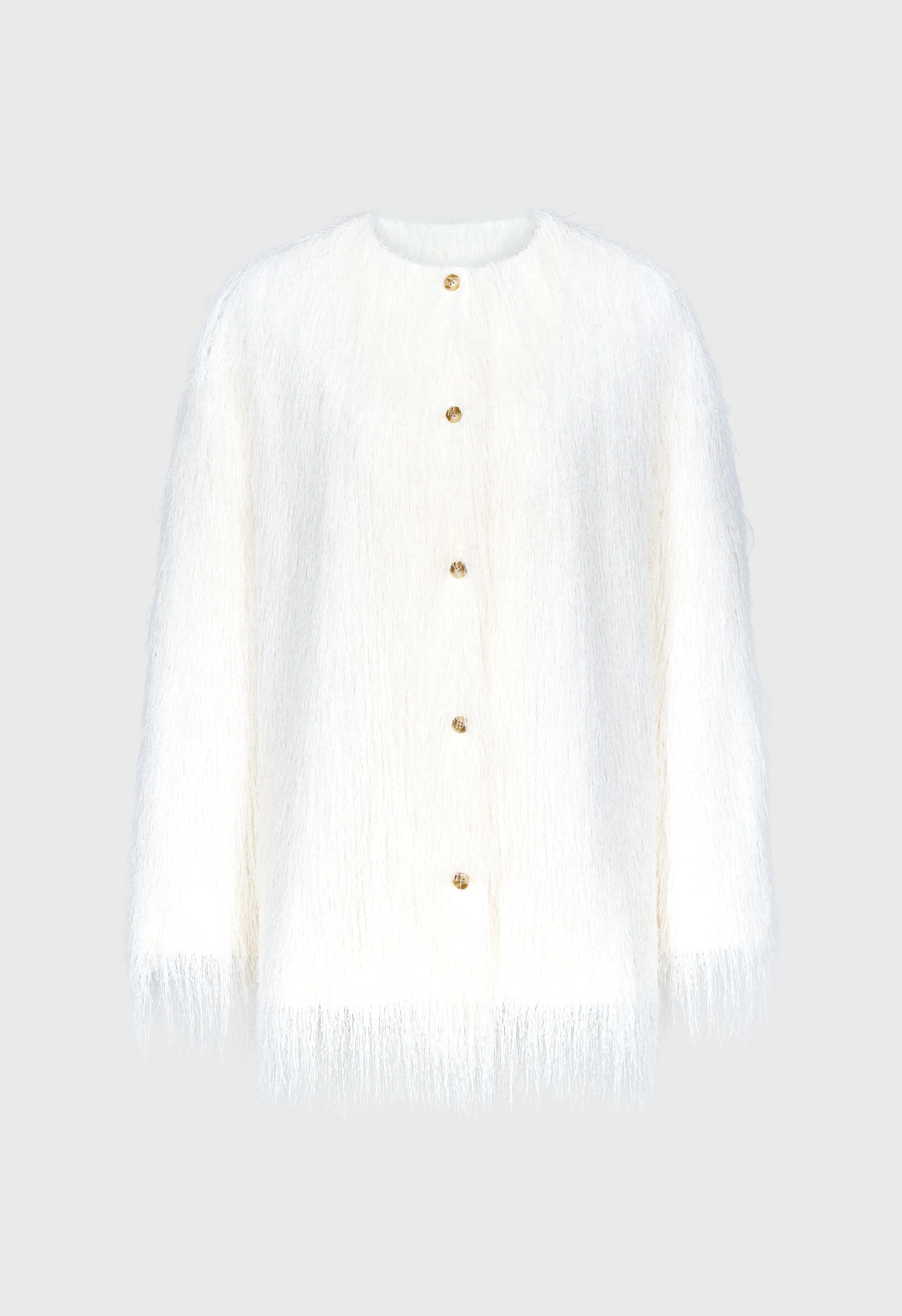 FILIPO Fringed coat sold by Loulou De Saison product image thumbnail 2