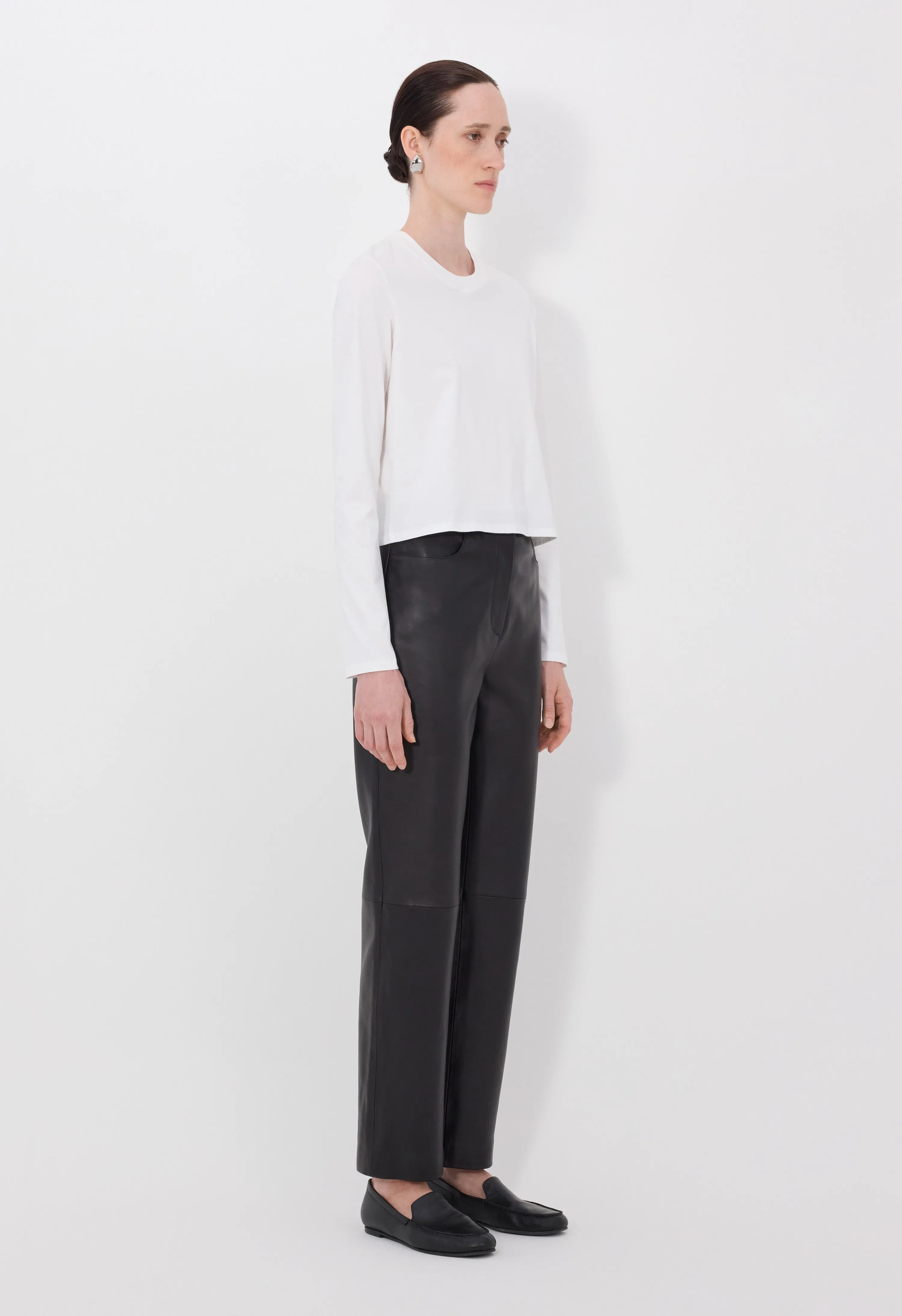 COBE LDS Leather trousers sold by Loulou De Saison product image thumbnail 3
