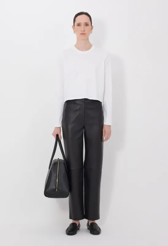 COBE LDS Leather trousers made by Loulou De Saison