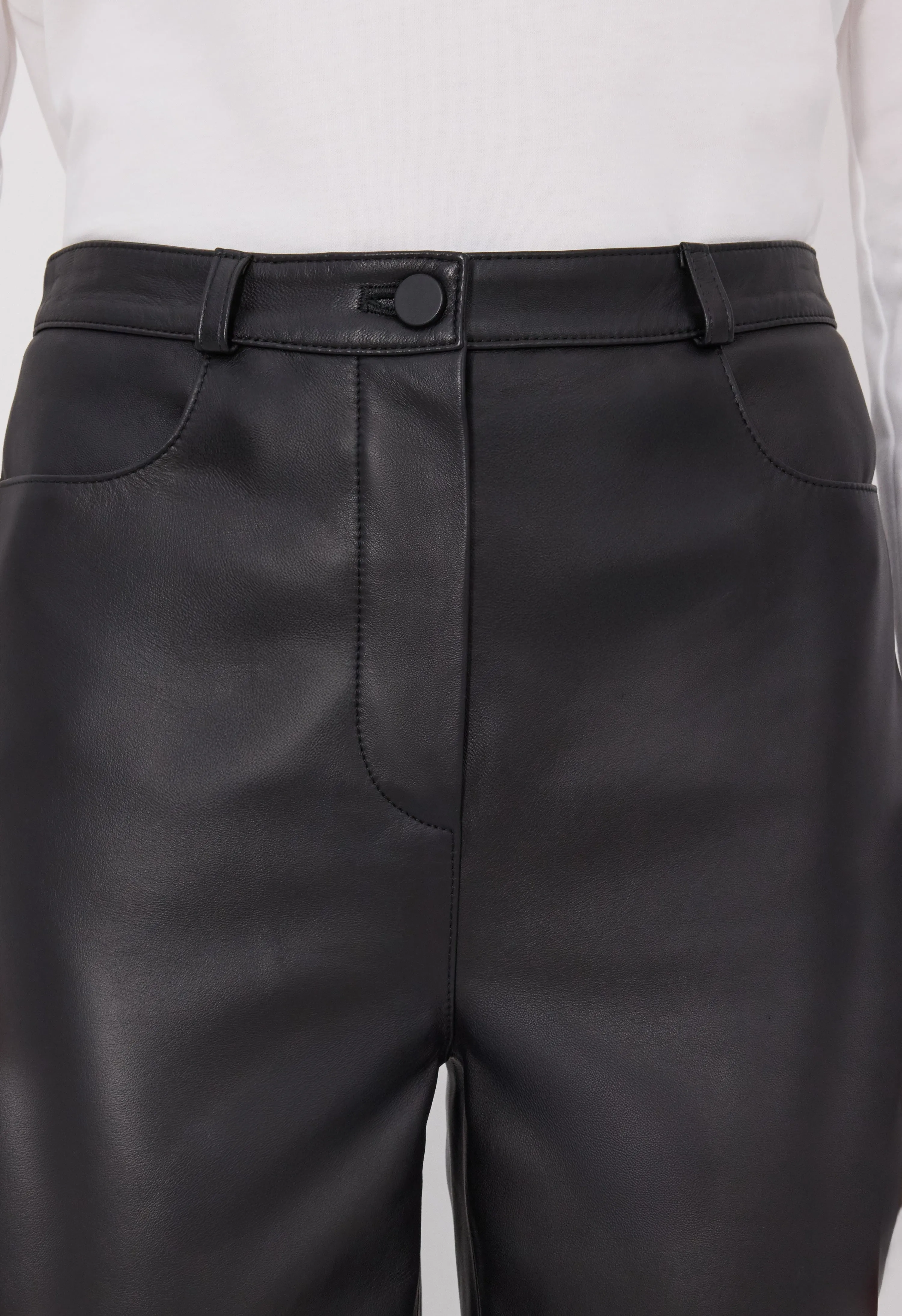 COBE LDS Leather trousers sold by Loulou De Saison product image thumbnail 4