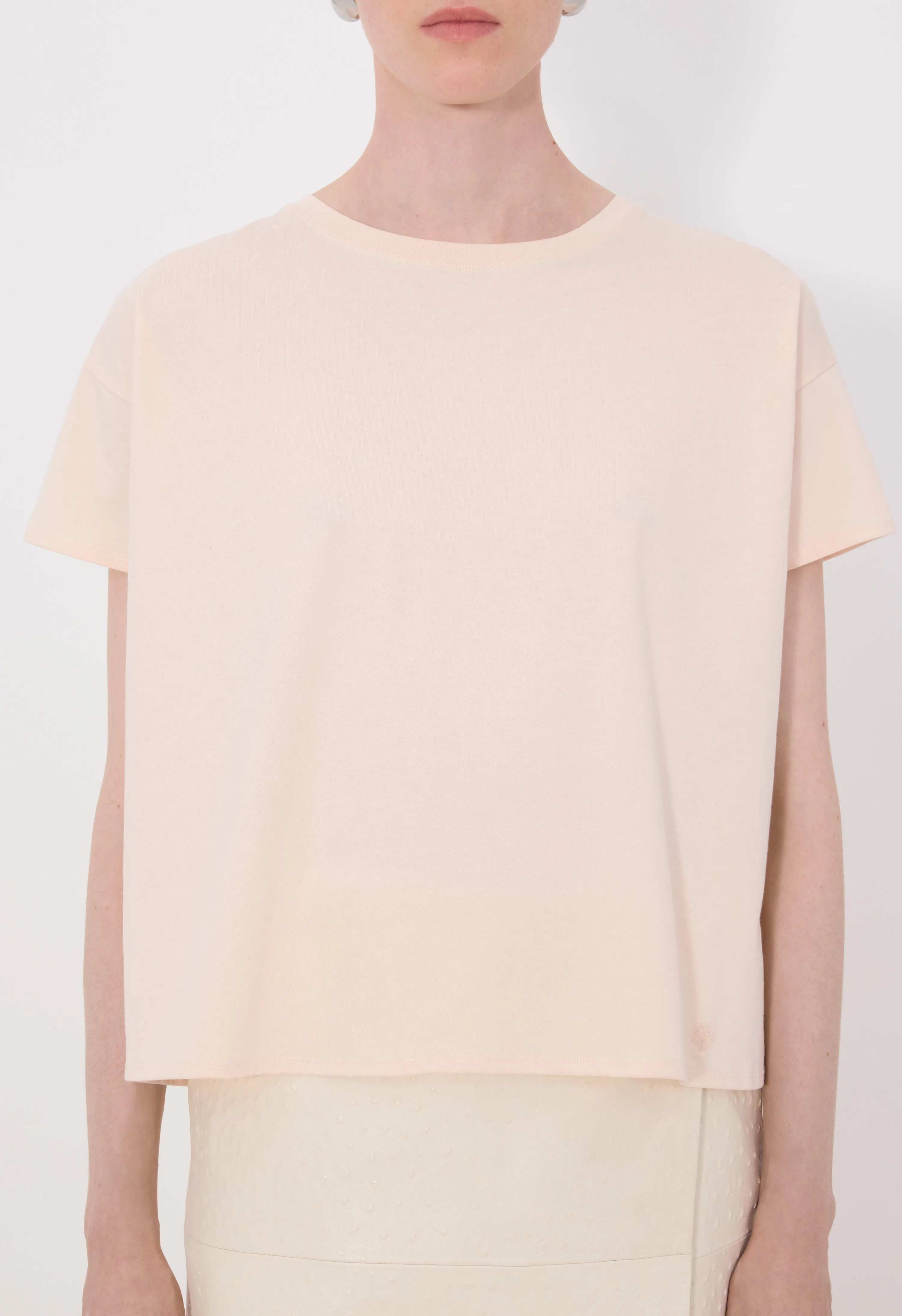 BASILUZZO LDS Boxy fit T-shirt sold by Loulou De Saison product image thumbnail 4