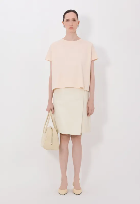 BASILUZZO LDS Boxy fit T-shirt sold by Loulou De Saison