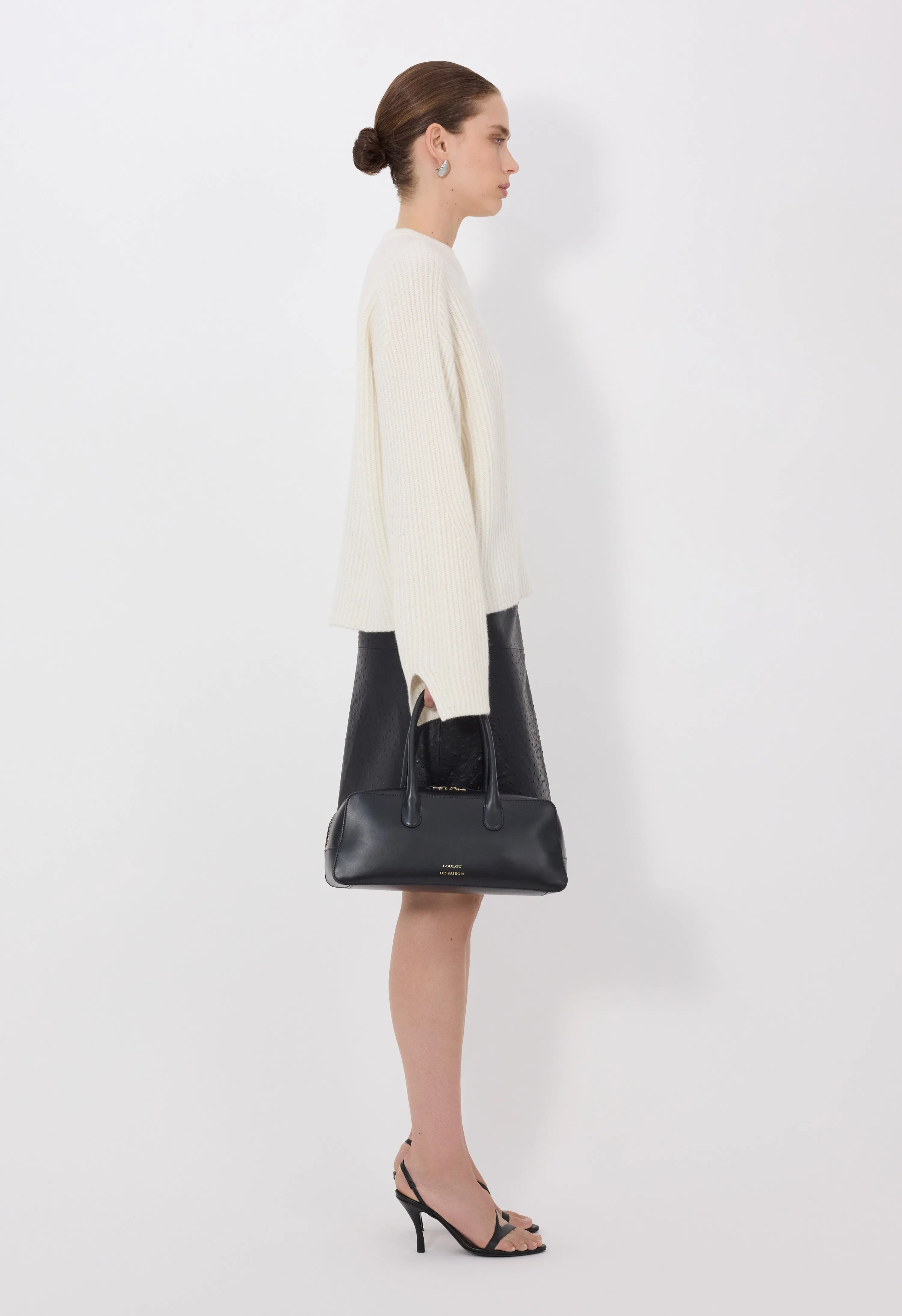 AXEL LDS Ribbed cashmere sweater sold by Loulou De Saison product image thumbnail 3