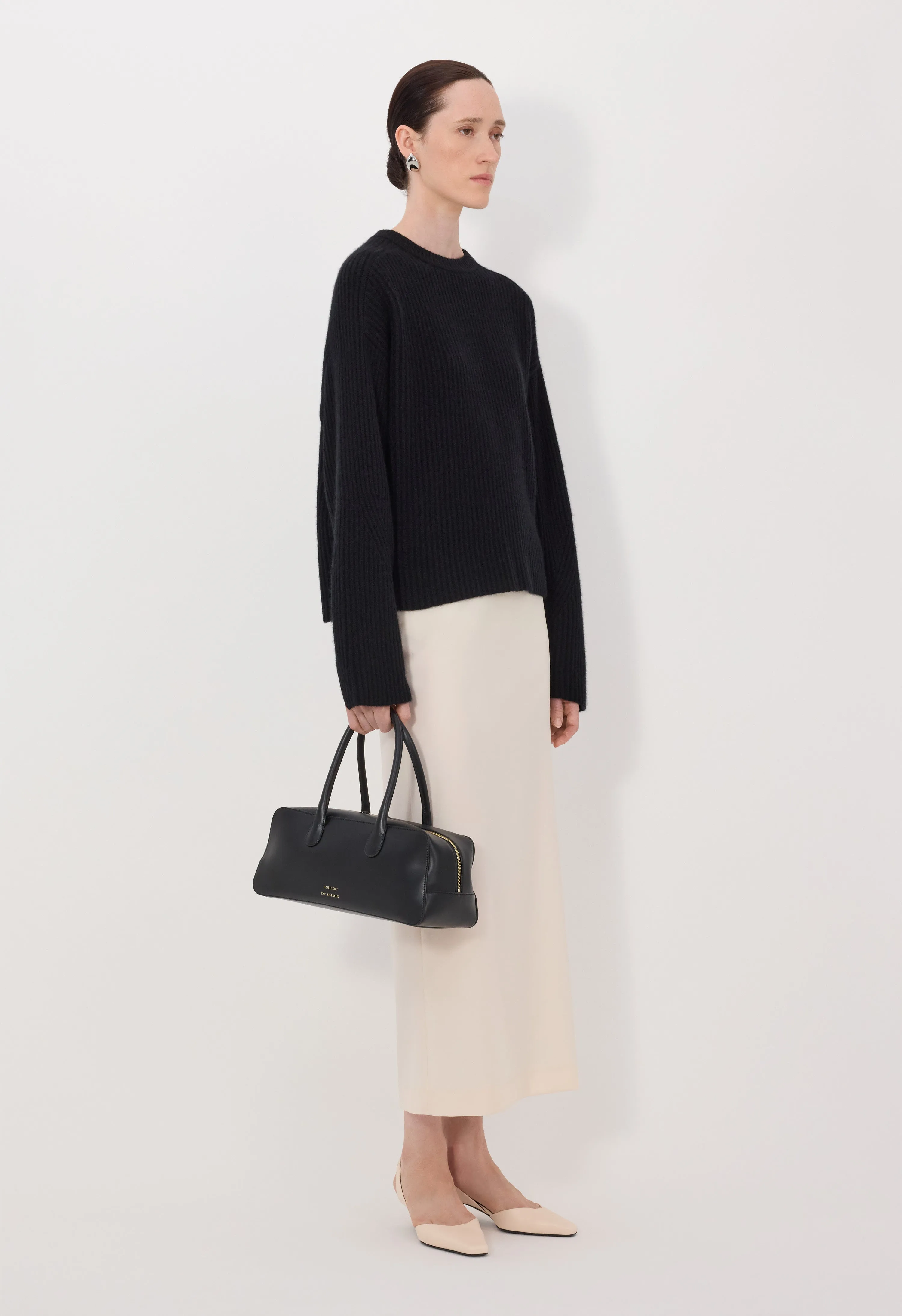 AXEL LDS Ribbed cashmere sweater sold by Loulou De Saison product image thumbnail 3