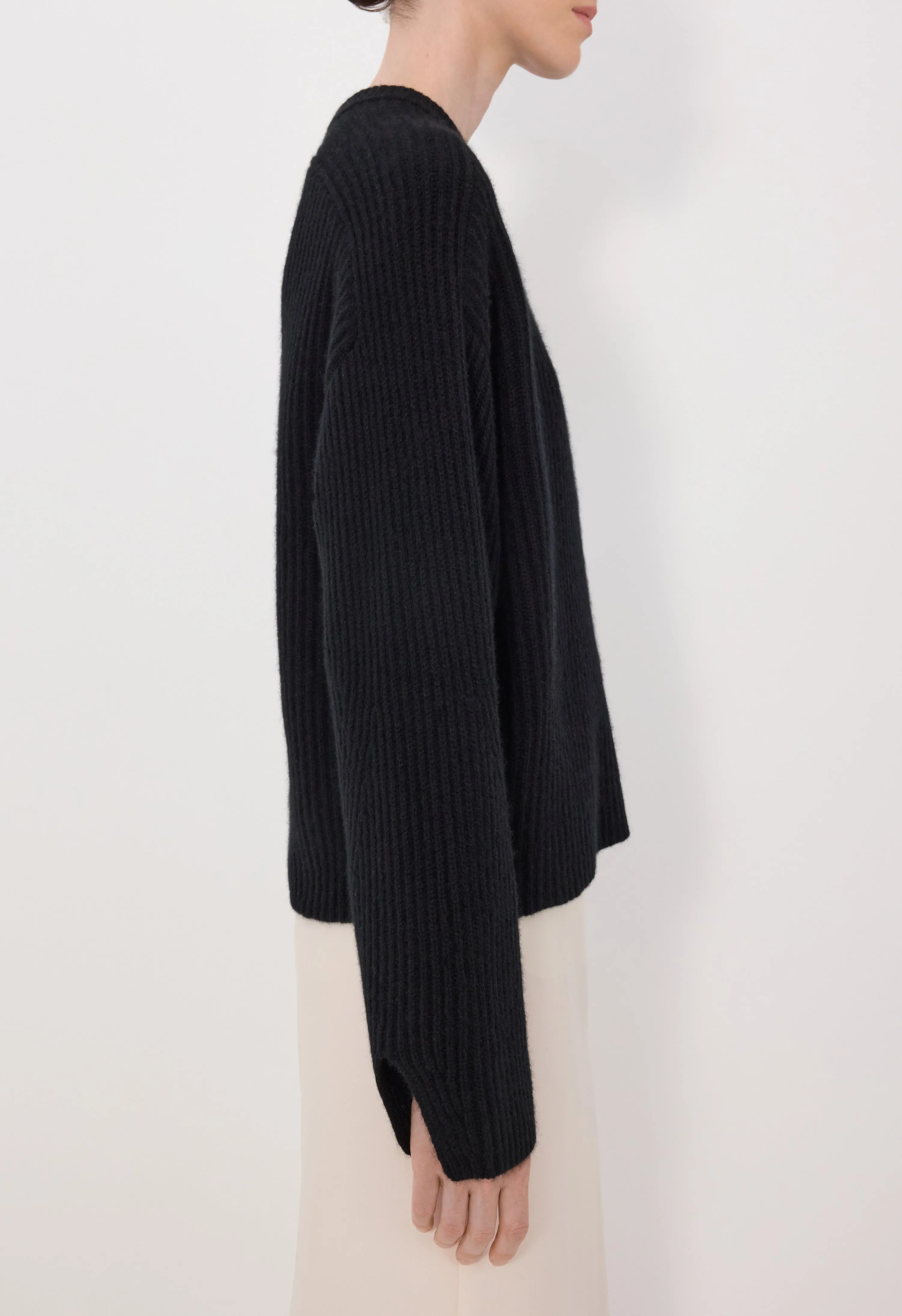 AXEL LDS Ribbed cashmere sweater sold by Loulou De Saison product image thumbnail 4