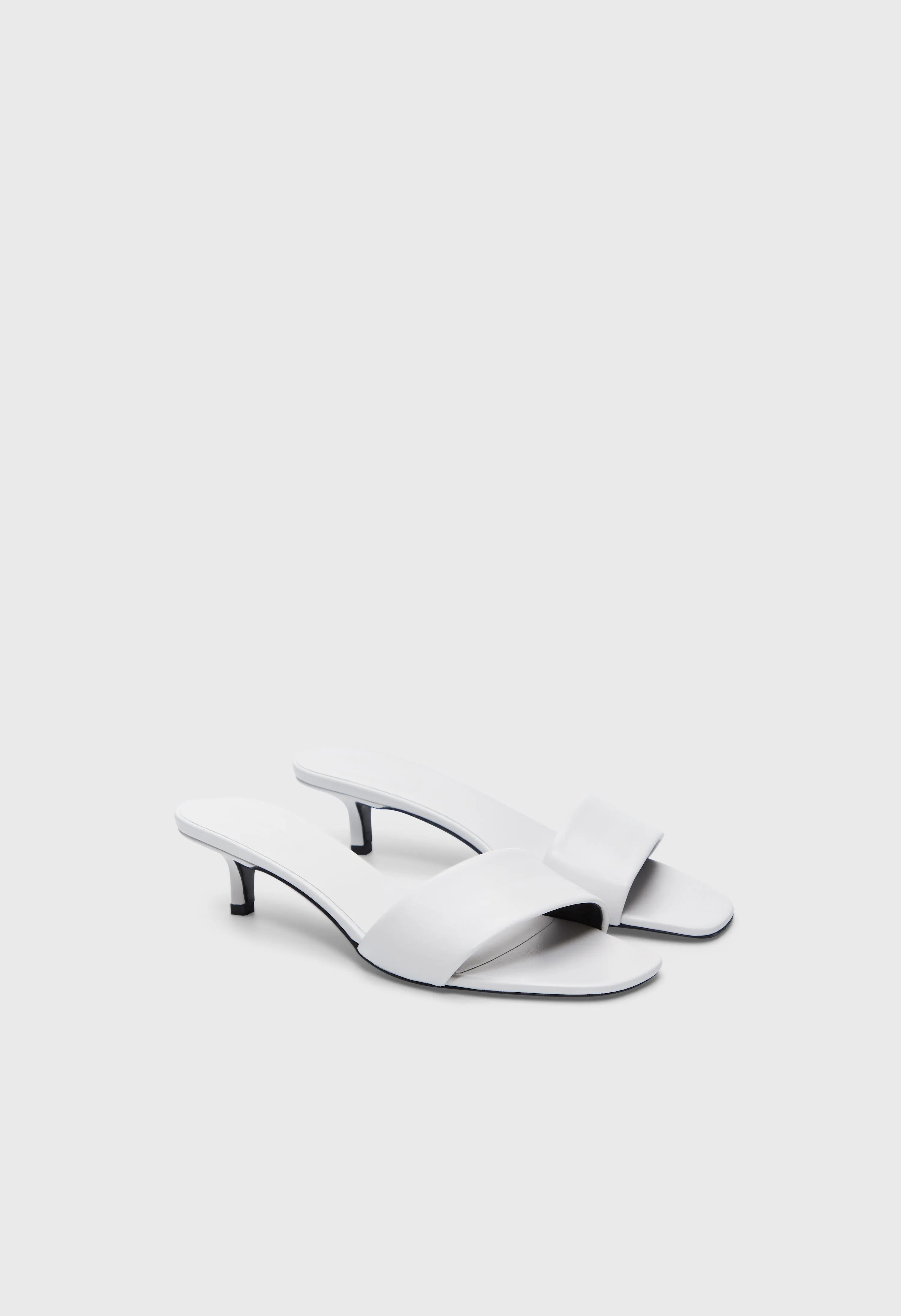 ANDY Kitten heel mule sandals sold by Loulou De Saison