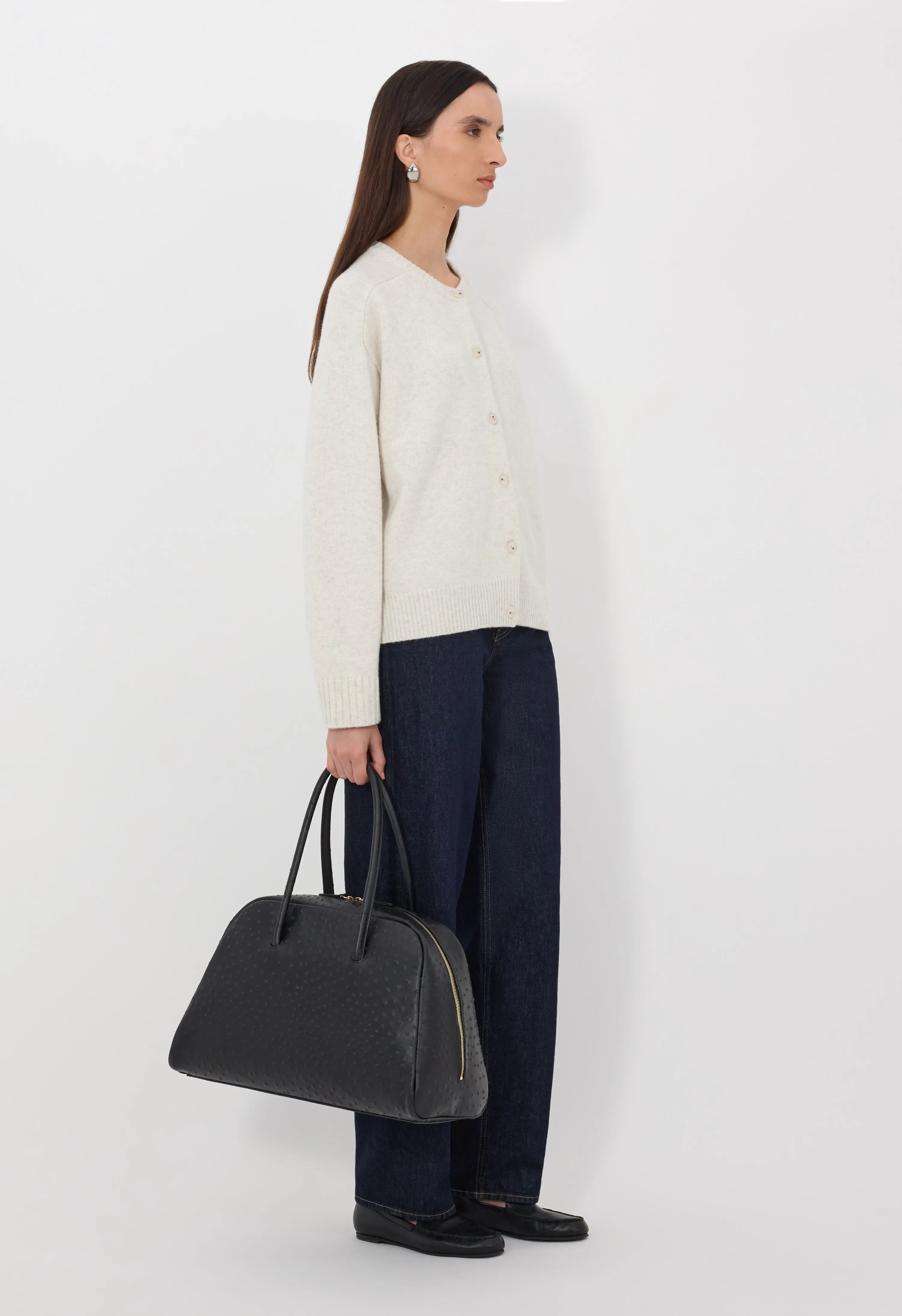 AIDAR LDS Wool cashmere cardigan sold by Loulou De Saison product image thumbnail 3