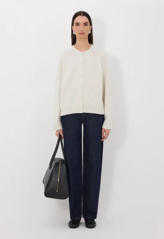 AIDAR LDS Wool cashmere cardigan sold by Loulou De Saison