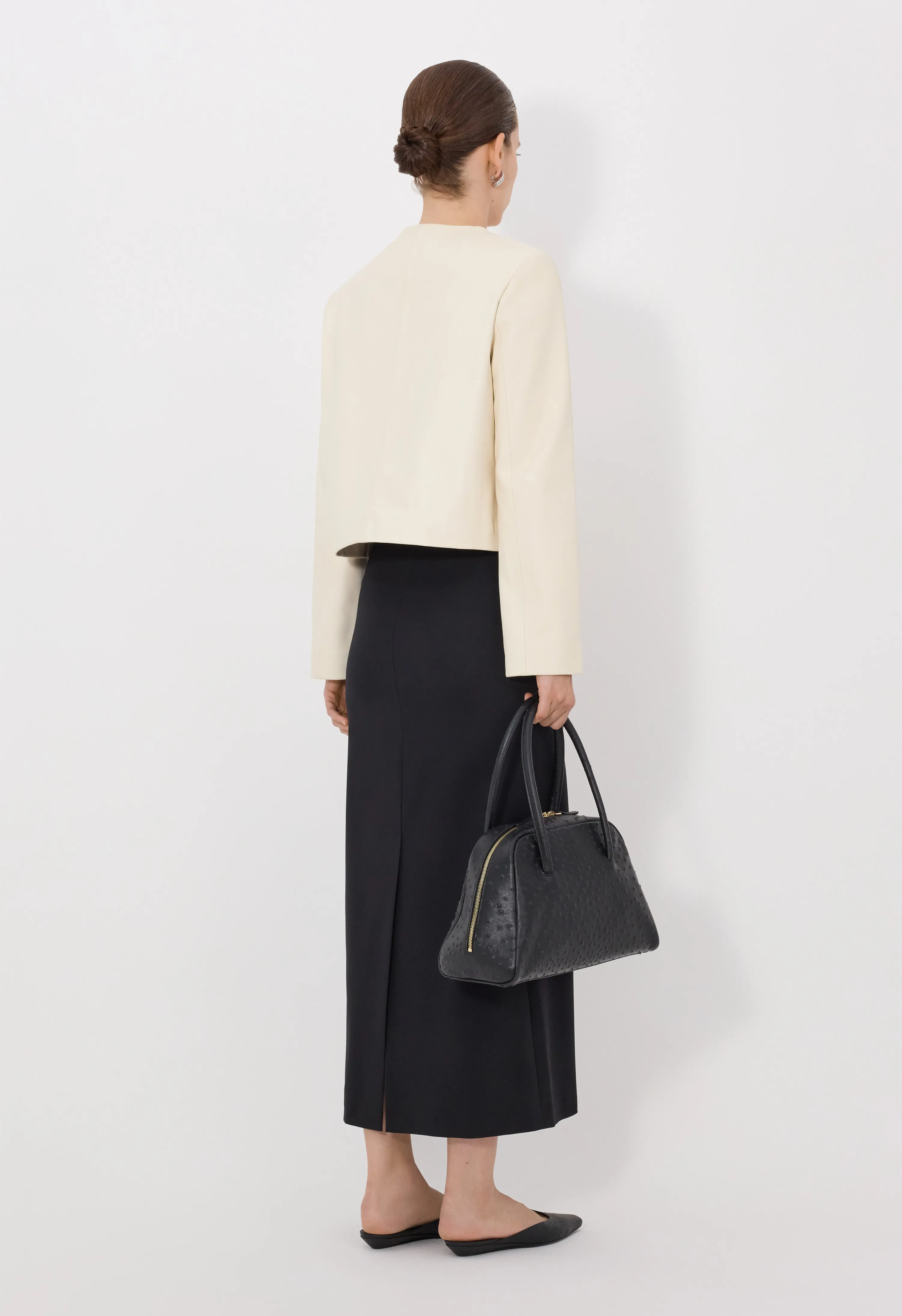 RAHO Plongé leather jacket sold by Loulou De Saison product image thumbnail 5