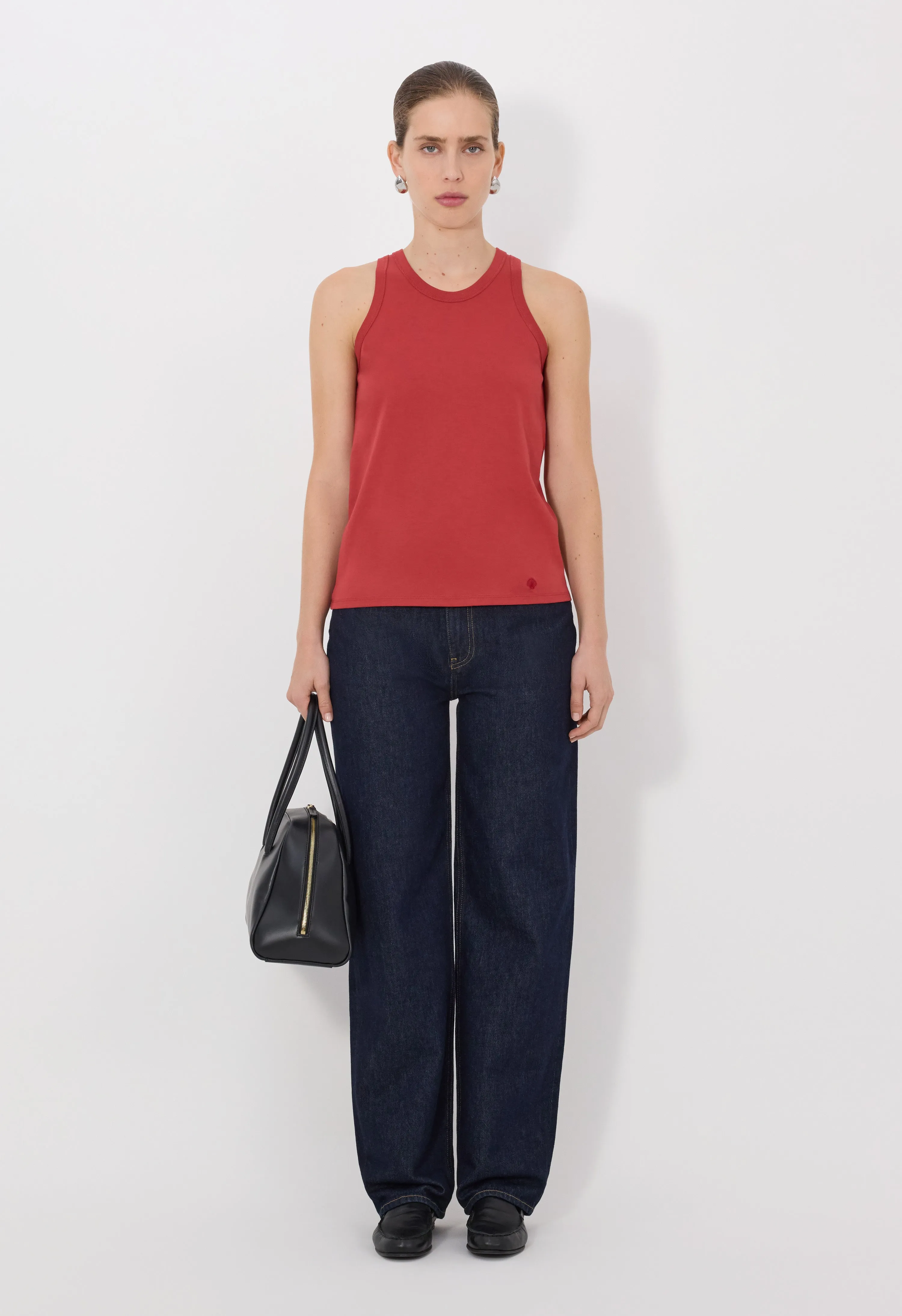 POSO LDS Supima cotton Tank top sold by Loulou De Saison