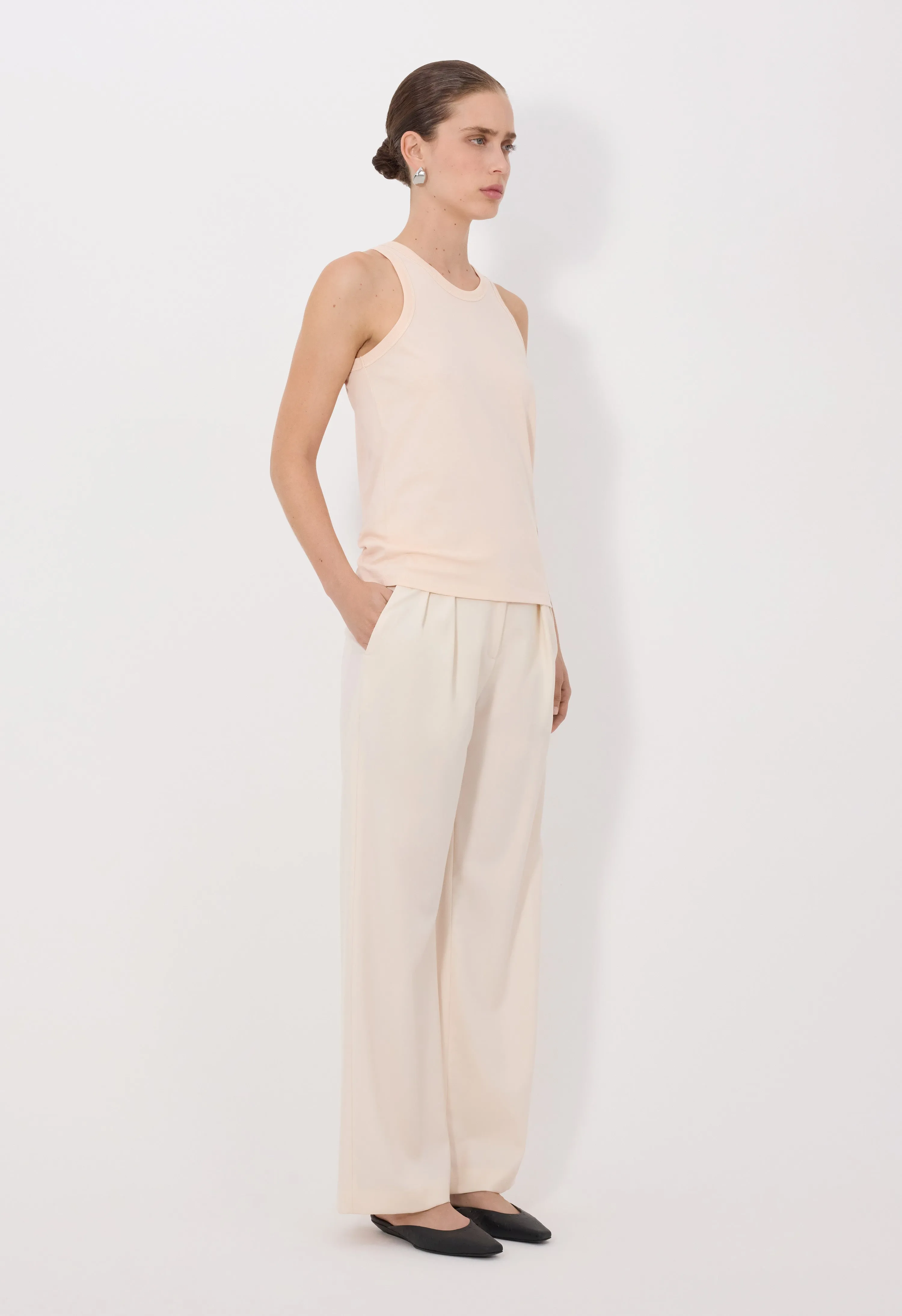 POSO LDS Supima cotton Tank top sold by Loulou De Saison product image thumbnail 3