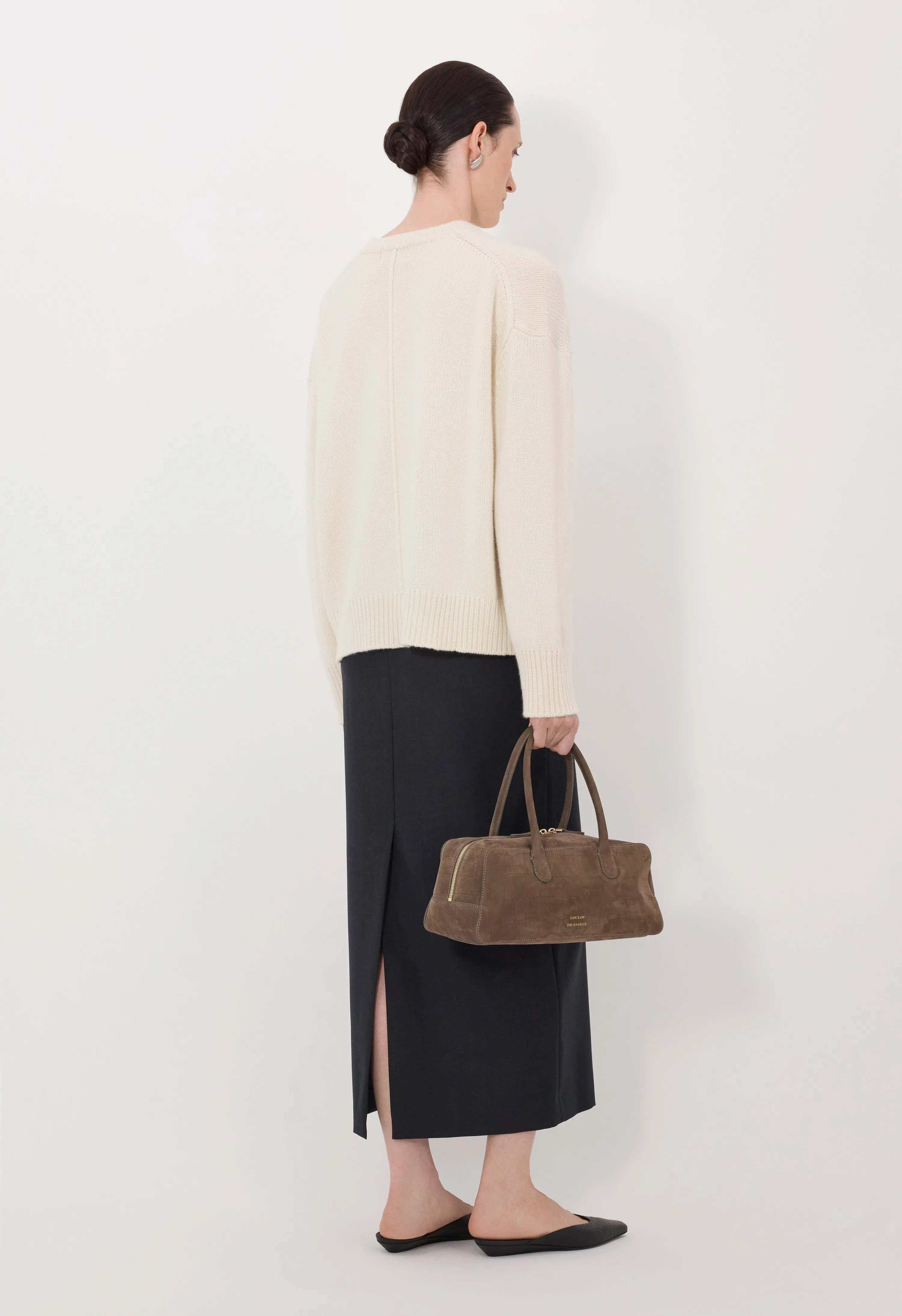 PIA Oversized cashmere sweater sold by Loulou De Saison product image thumbnail 5